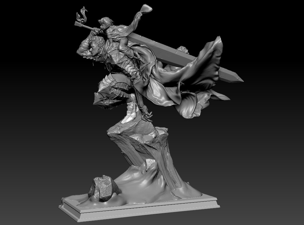 Entei Ryu - Berserk Guts+Schierke Sculpting