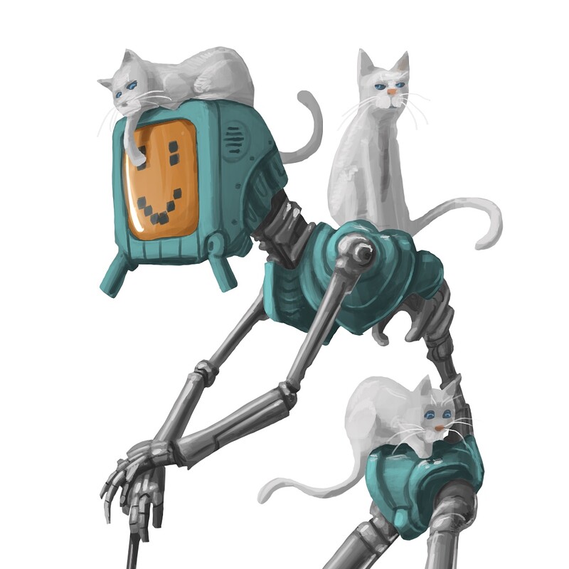 Oldbot & Clone-cats 2095