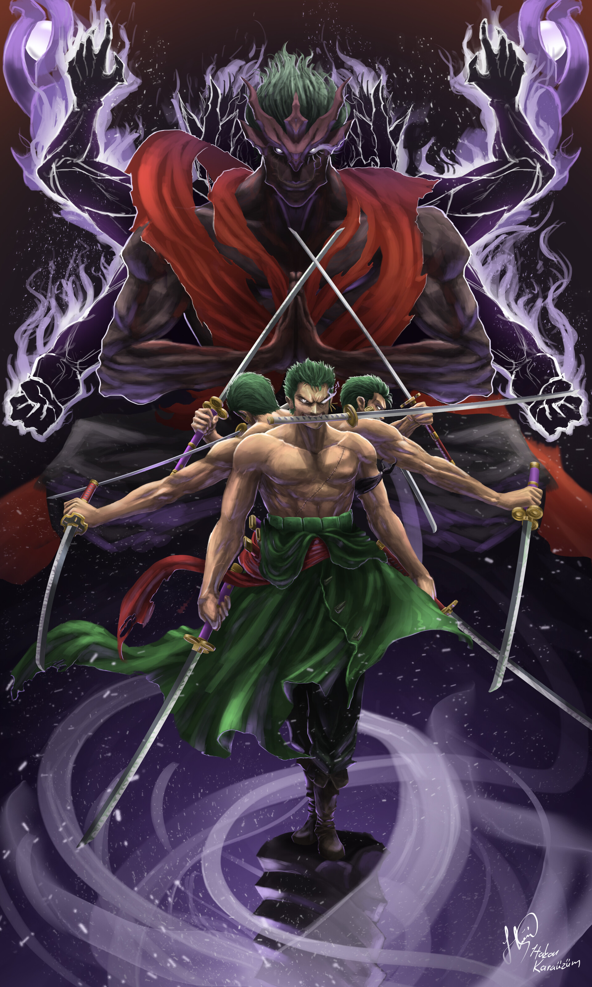 ArtStation Kyutoryu Zoro