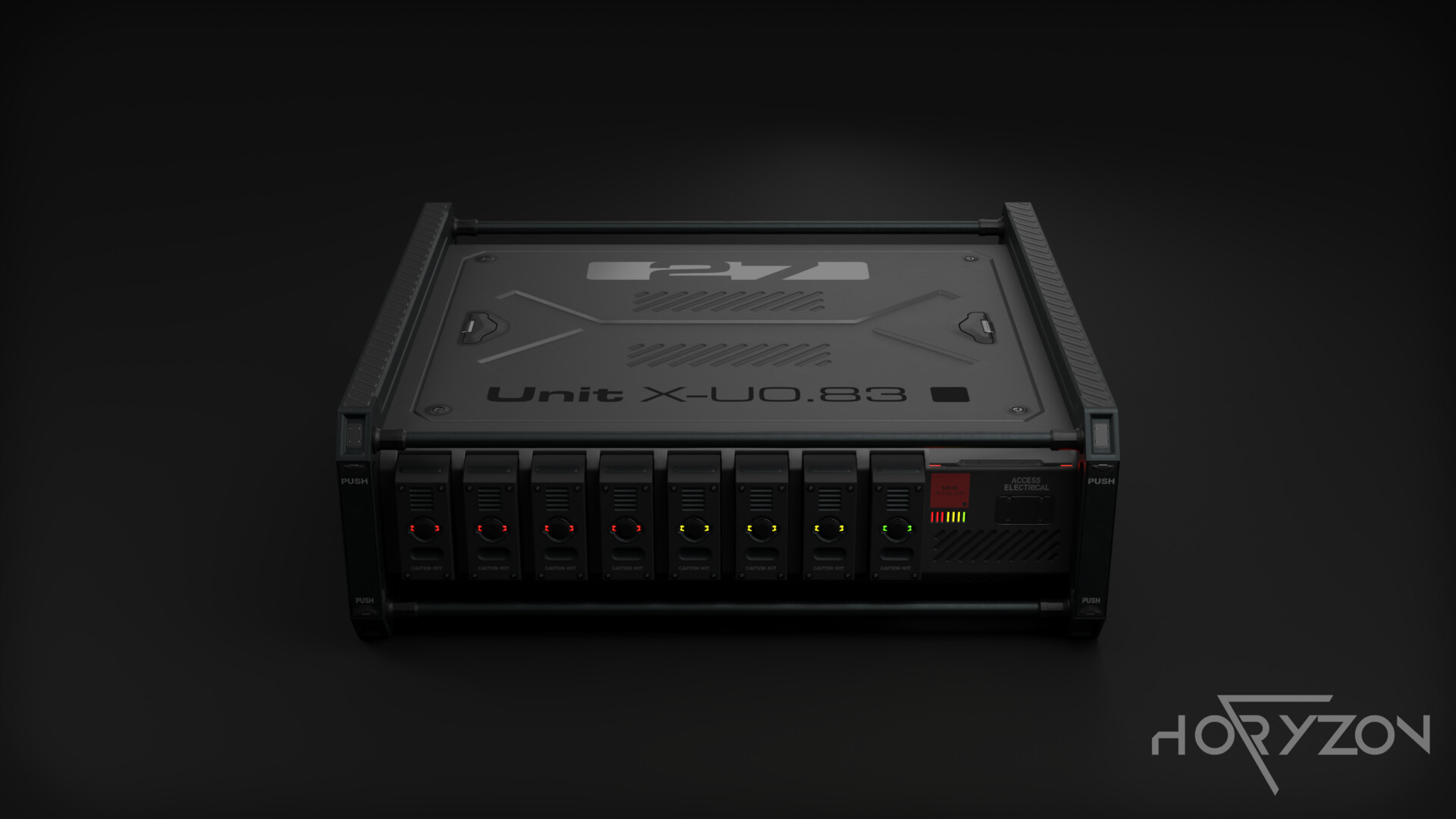 Philipp Weitnauer - Sci-fi Server Rack