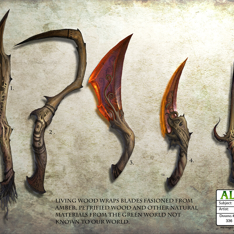 Alosha - Elf Weapons 