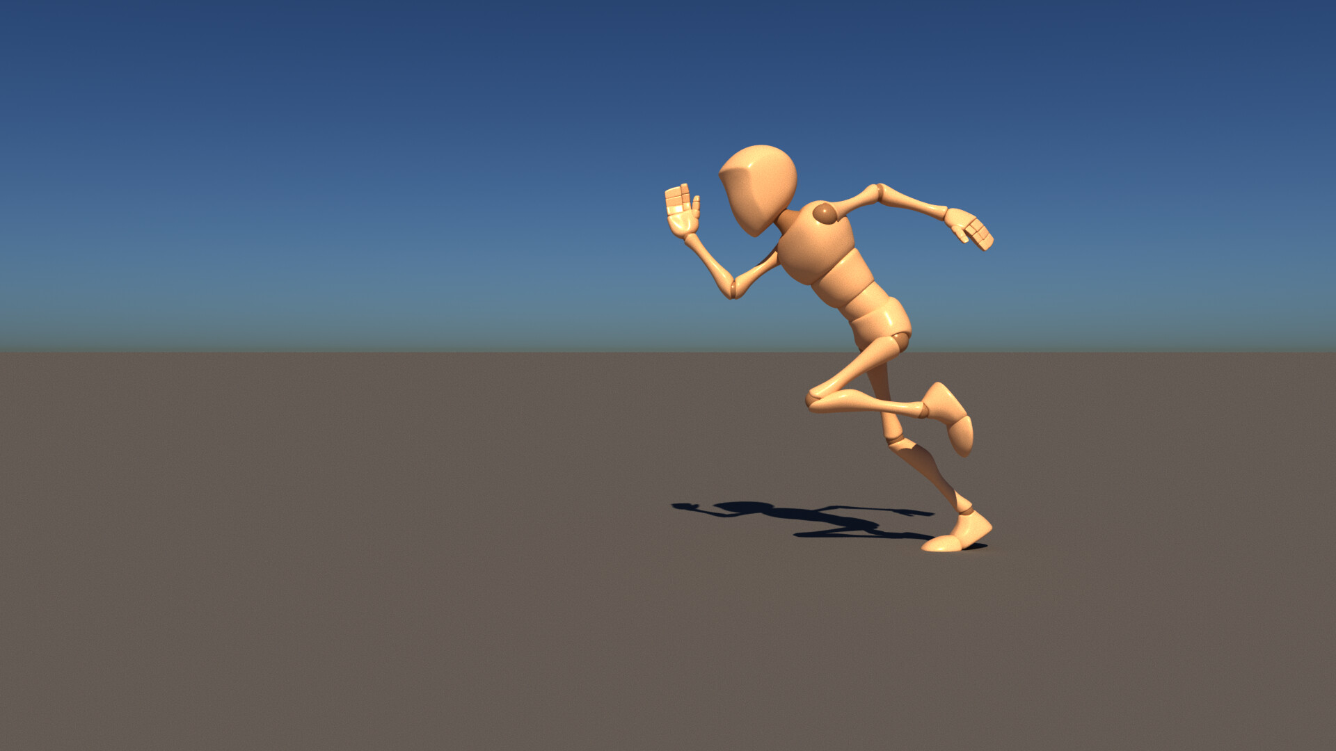Advanced Male Humanoid Robot Running Pose 3D Model $169 - .gltf .obj .ma  .max .upk .unitypackage .c4d .fbx .usdz .3ds .blend .lxo - Free3D