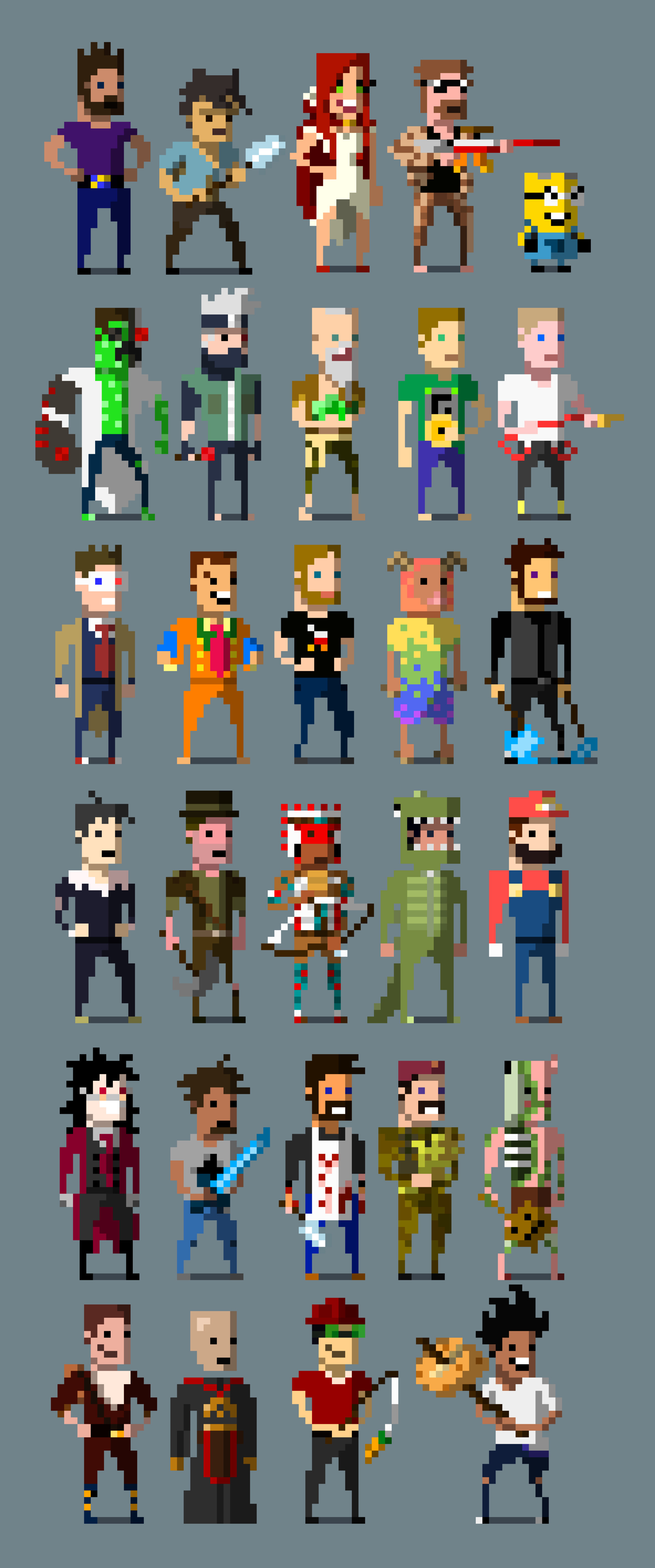 ArtStation - Old Mindcrack Pixel Art