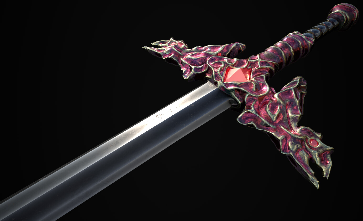 Black Dragon Sword - Omega Artworks
