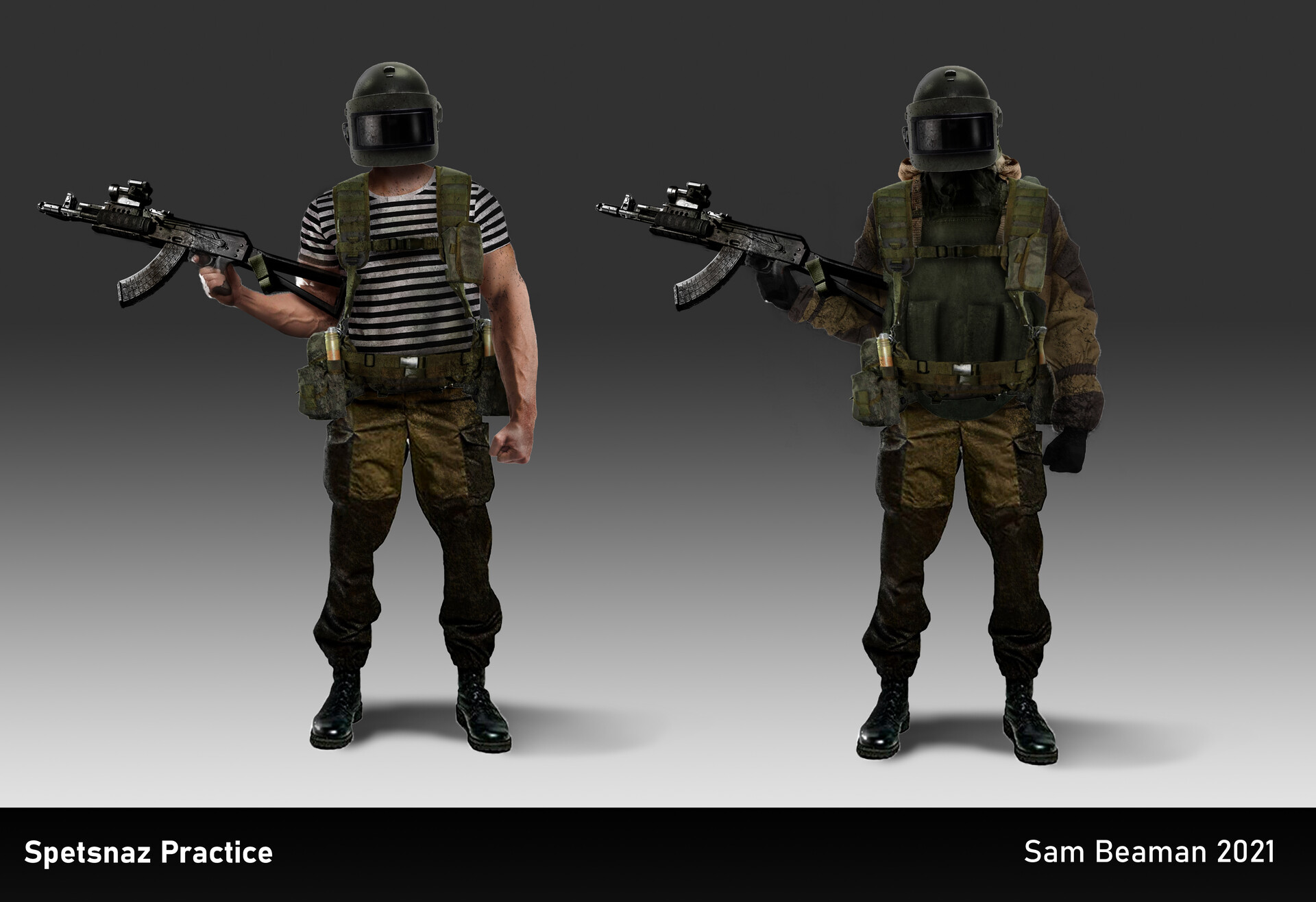 ArtStation Spetsnaz Practice