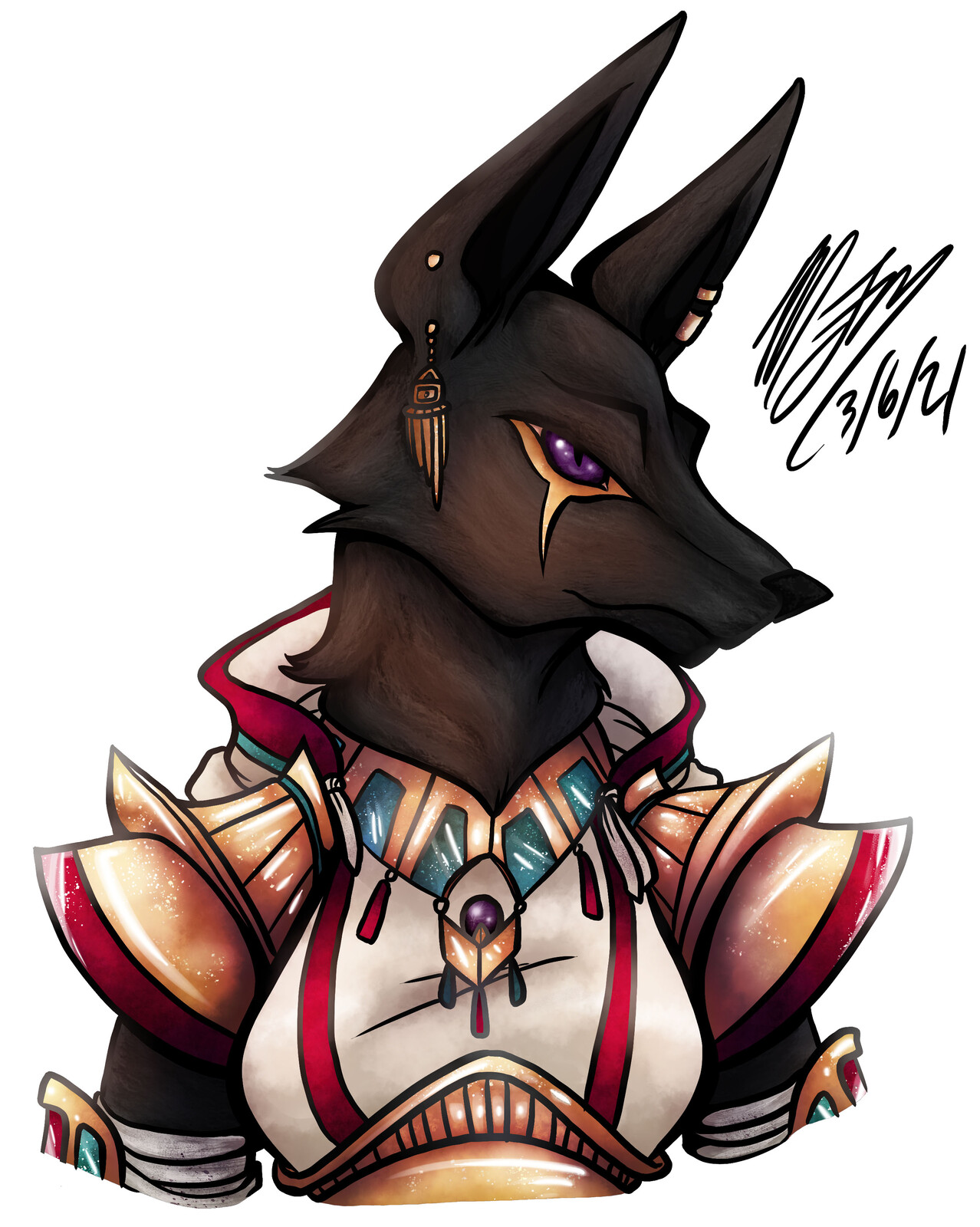 Anhita Song
Class: Lycan Blood-Hunter
Race: Khenra
Background: Haunted-One (Monster)
Age: 24
Height: 5'7"
Alignment: CN
Bio: Travels the world for answers to her murdered husband and twin baby sons. Will do anything to seek revenge.