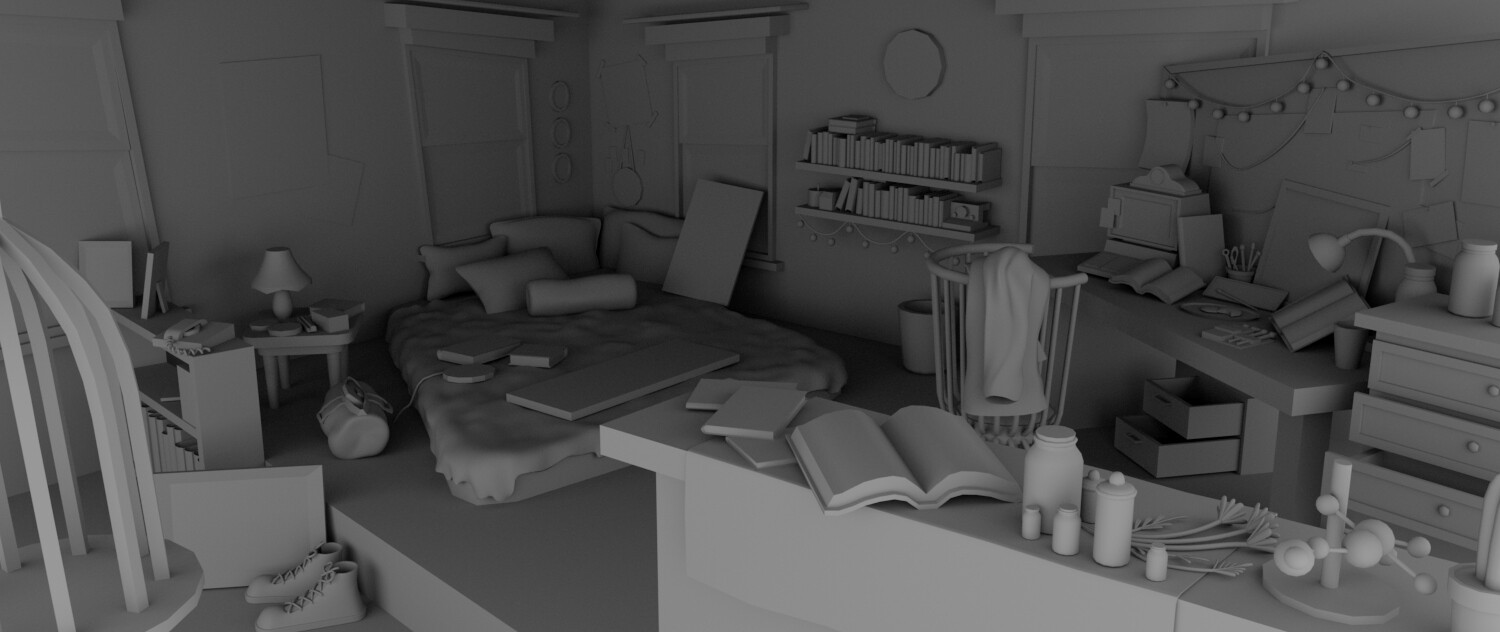 ArtStation Student Room