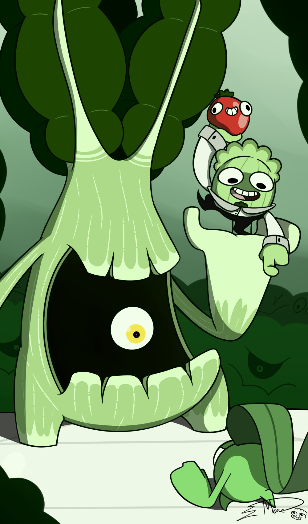 Marc Batlle Bud's tree boss artwork