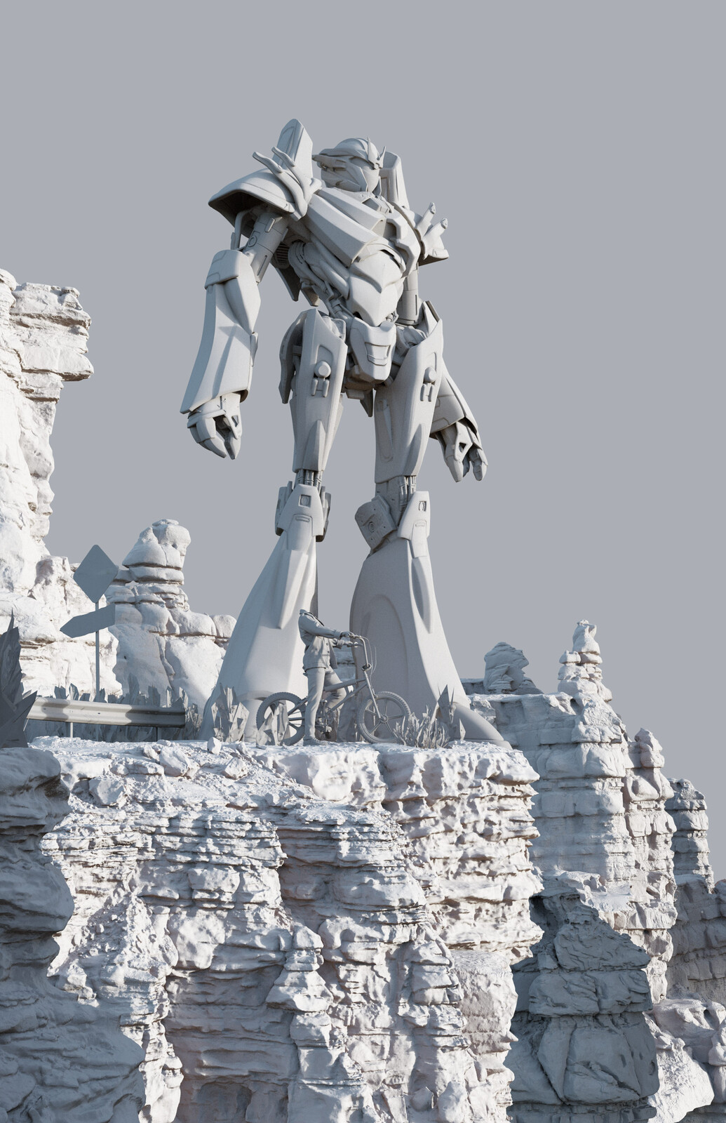 clay render
