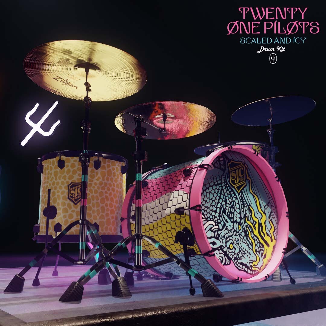 Twenty one discount pilots drum set