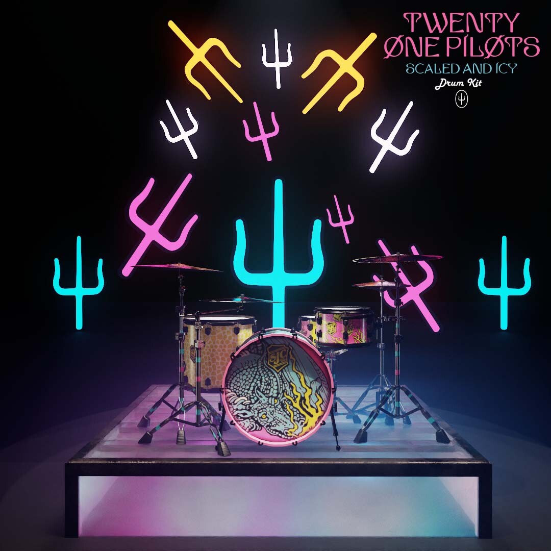 Twenty one pilots online drum set