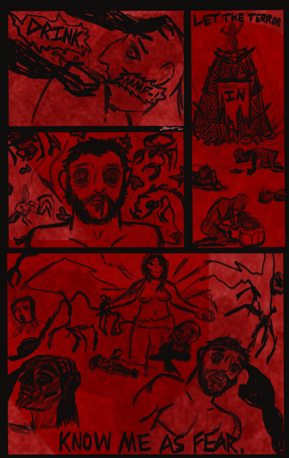 Ritual scene
