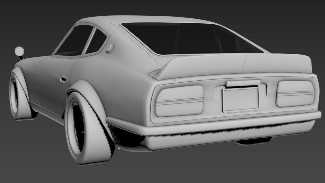 ArtStation - Devil Z 3D Model (WIP)