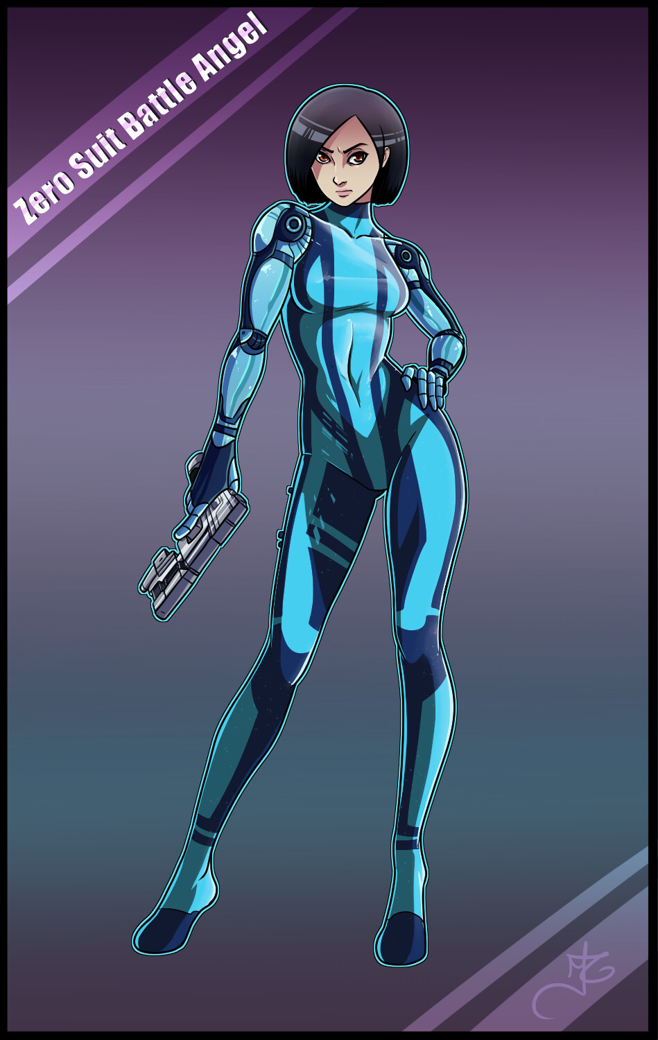 ArtStation - Zero Suit Battle Angel