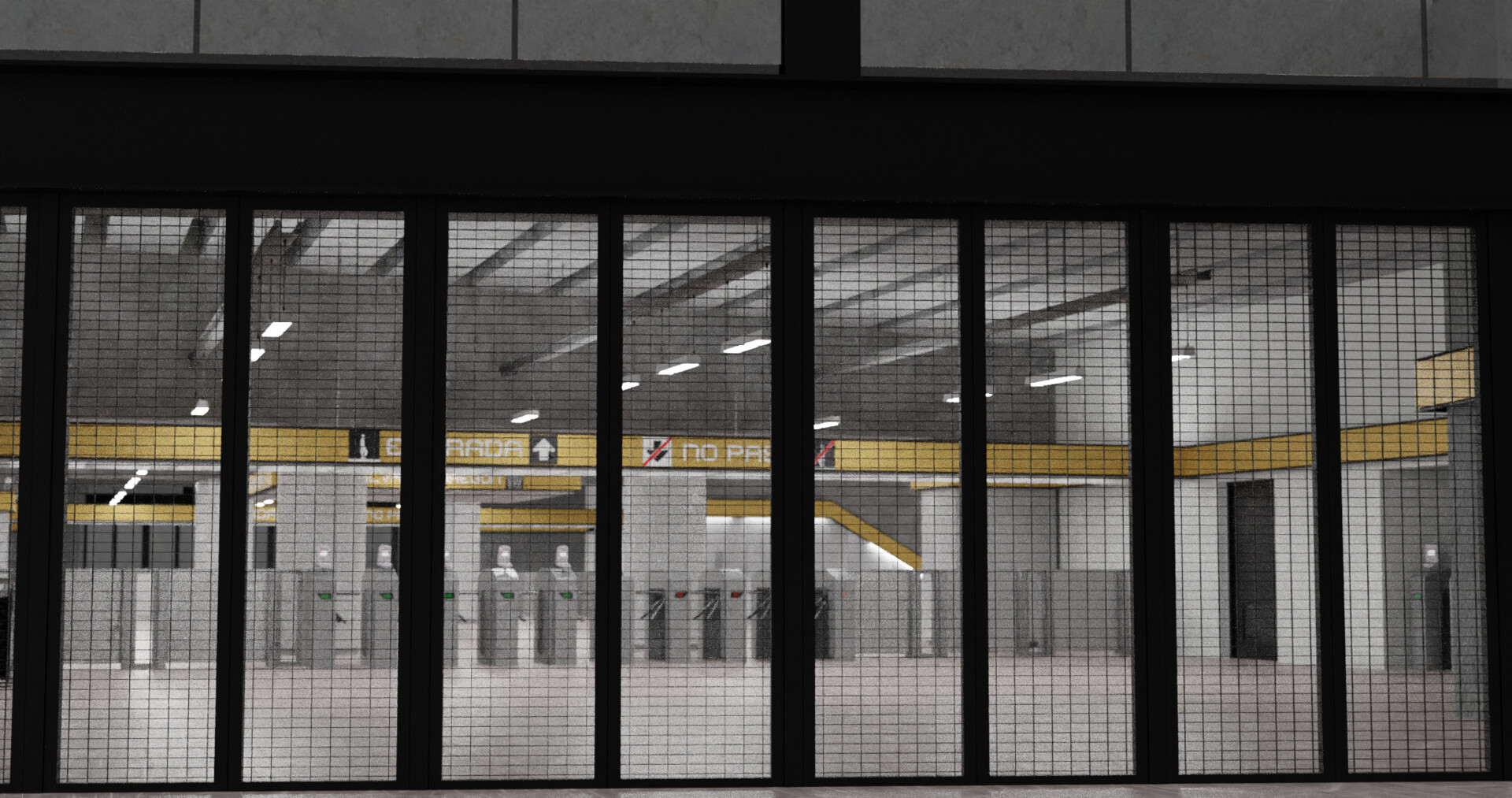 ArtStation Alvaro Obregon station