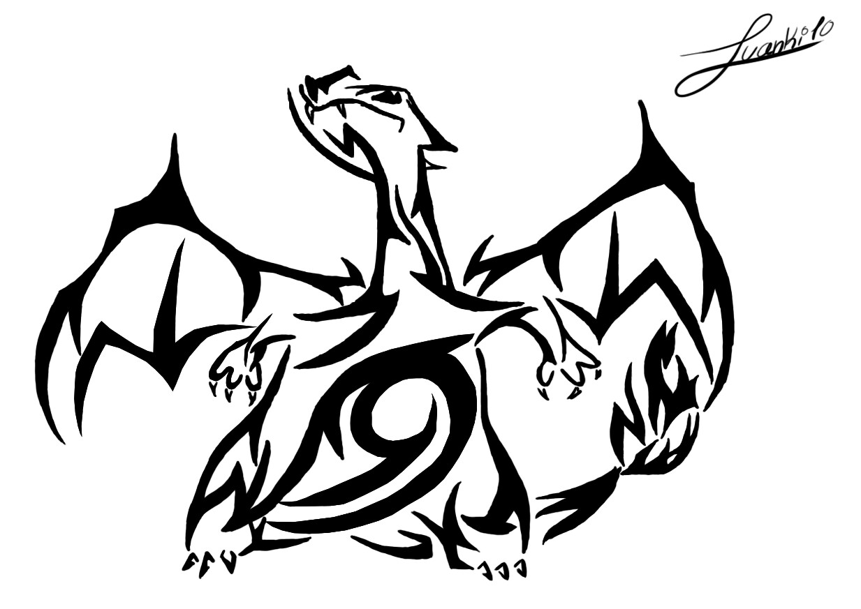 10 Cool Tribal Pokemon Tattoos  Only Tribal