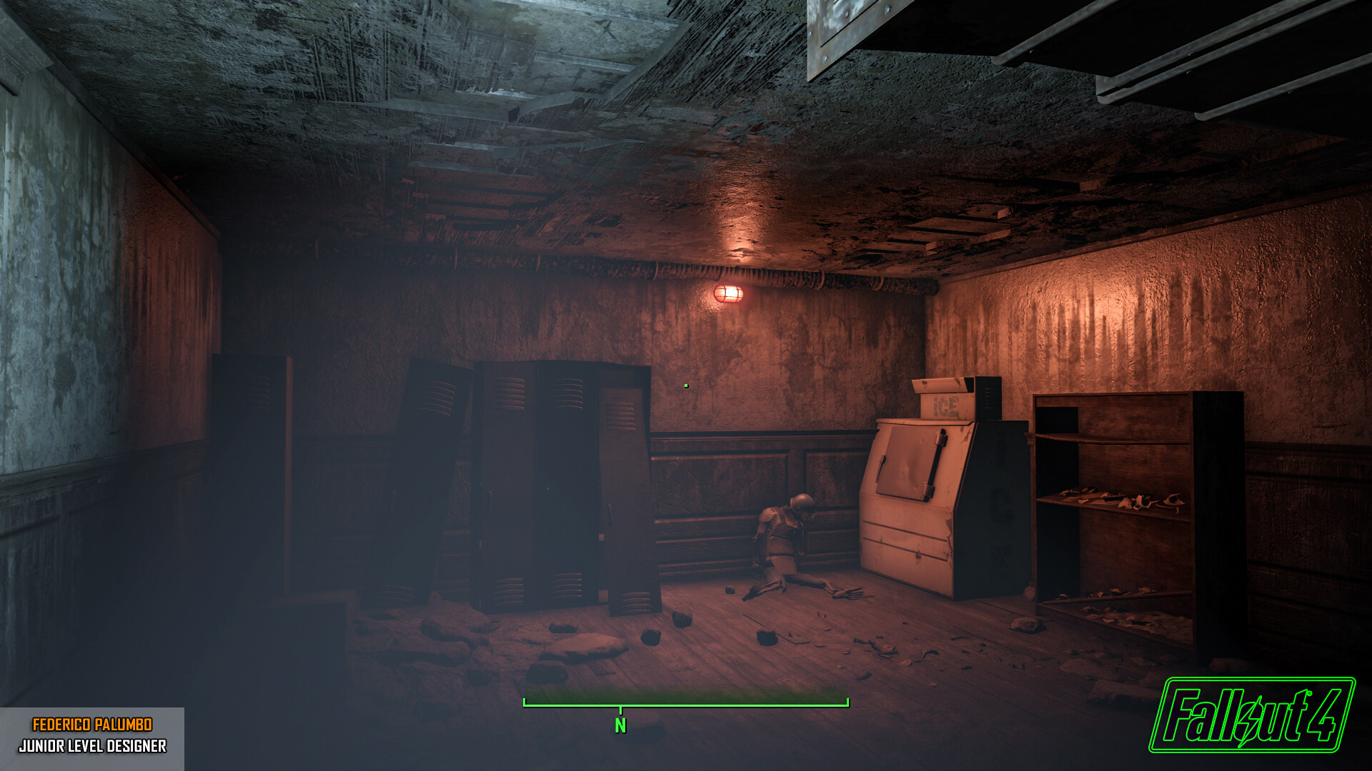 Artstation Fallout 4 Cafe Interior Level Design Ck