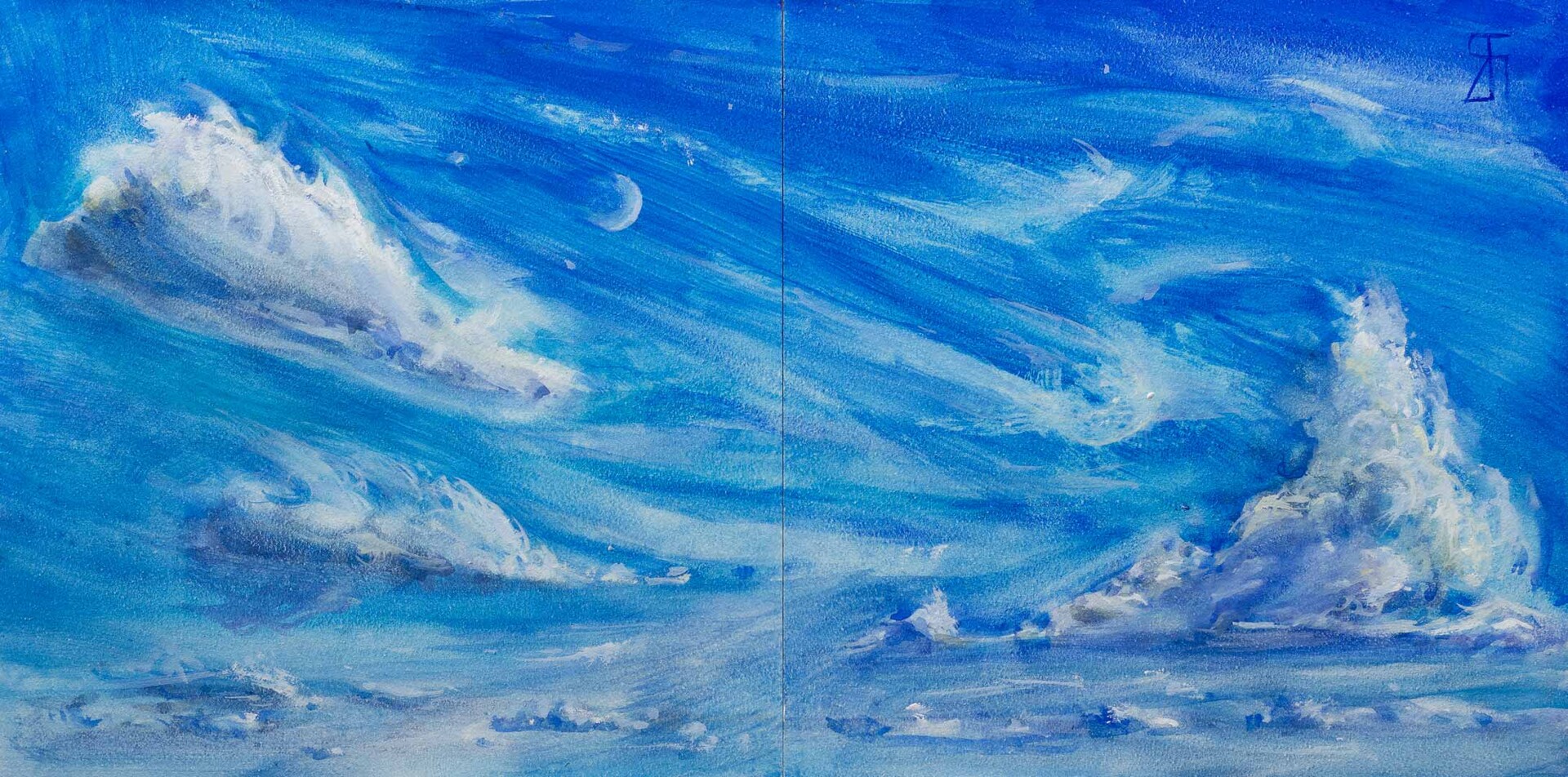 ArtStation Unity, variety, connection (Watercolor)