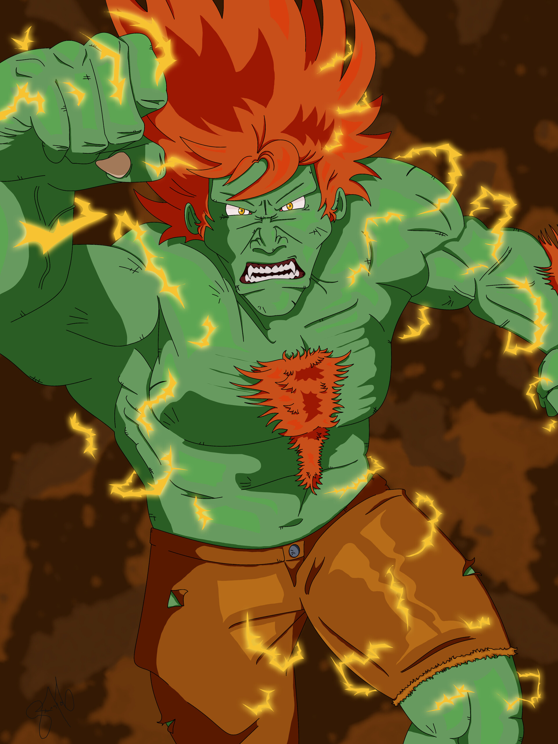 ArtStation - STREET FIGHTER-BLANKA