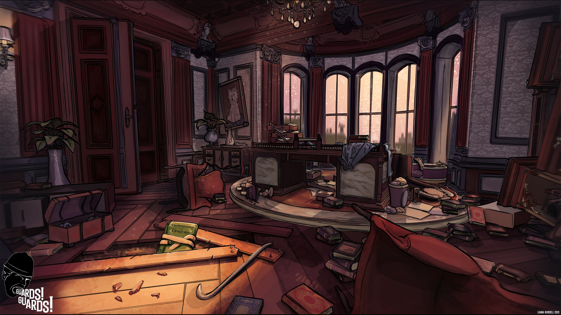 ArtStation - Ransacked Office