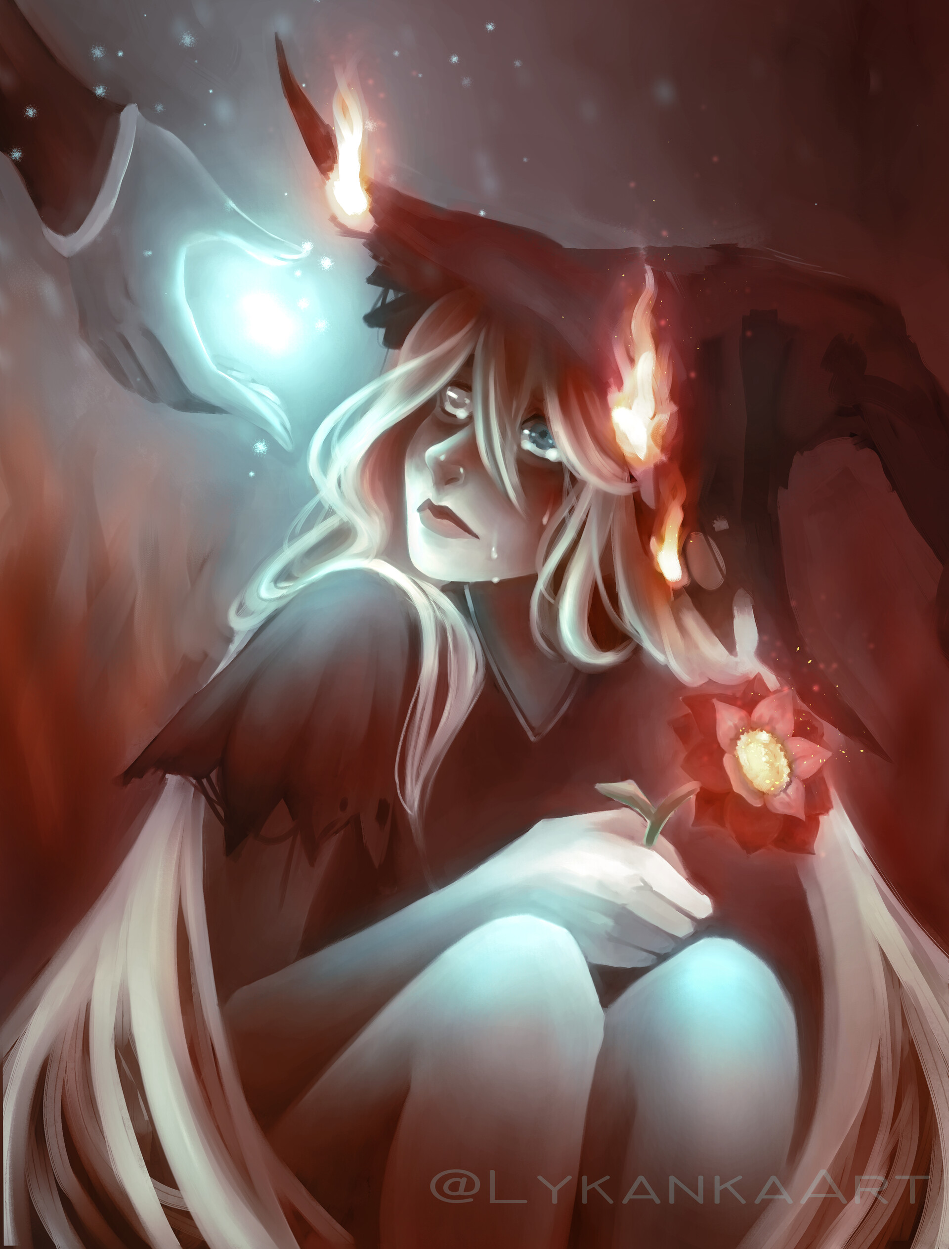 ArtStation Crimson Witch of Flames