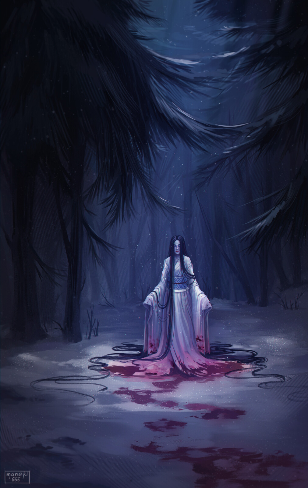 Elizabeth Vasilyeva [maneki666] YukiOnna