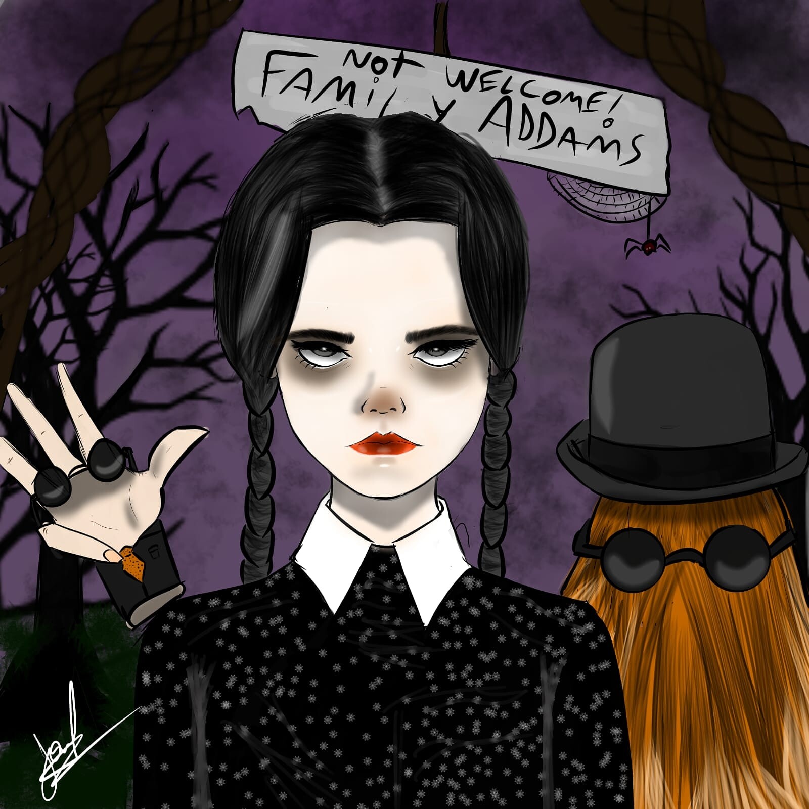 ArtStation - Vandinha Addams