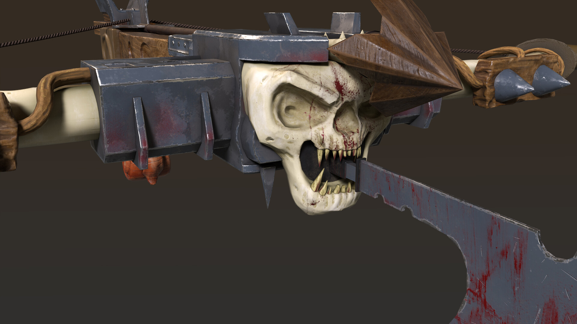 Emz Gili - Skull Crossbow, image size:1920x1080