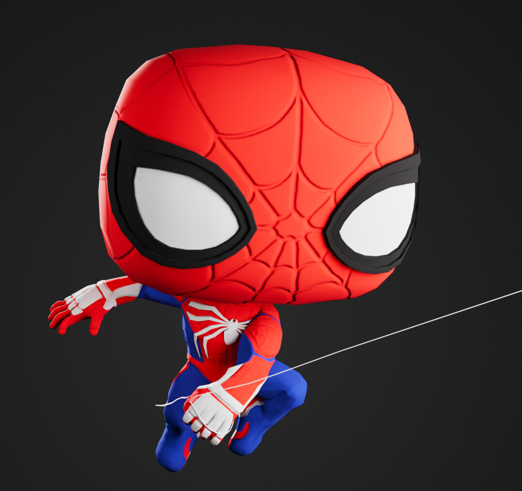ArtStation - Spider-Man Funko Pop
