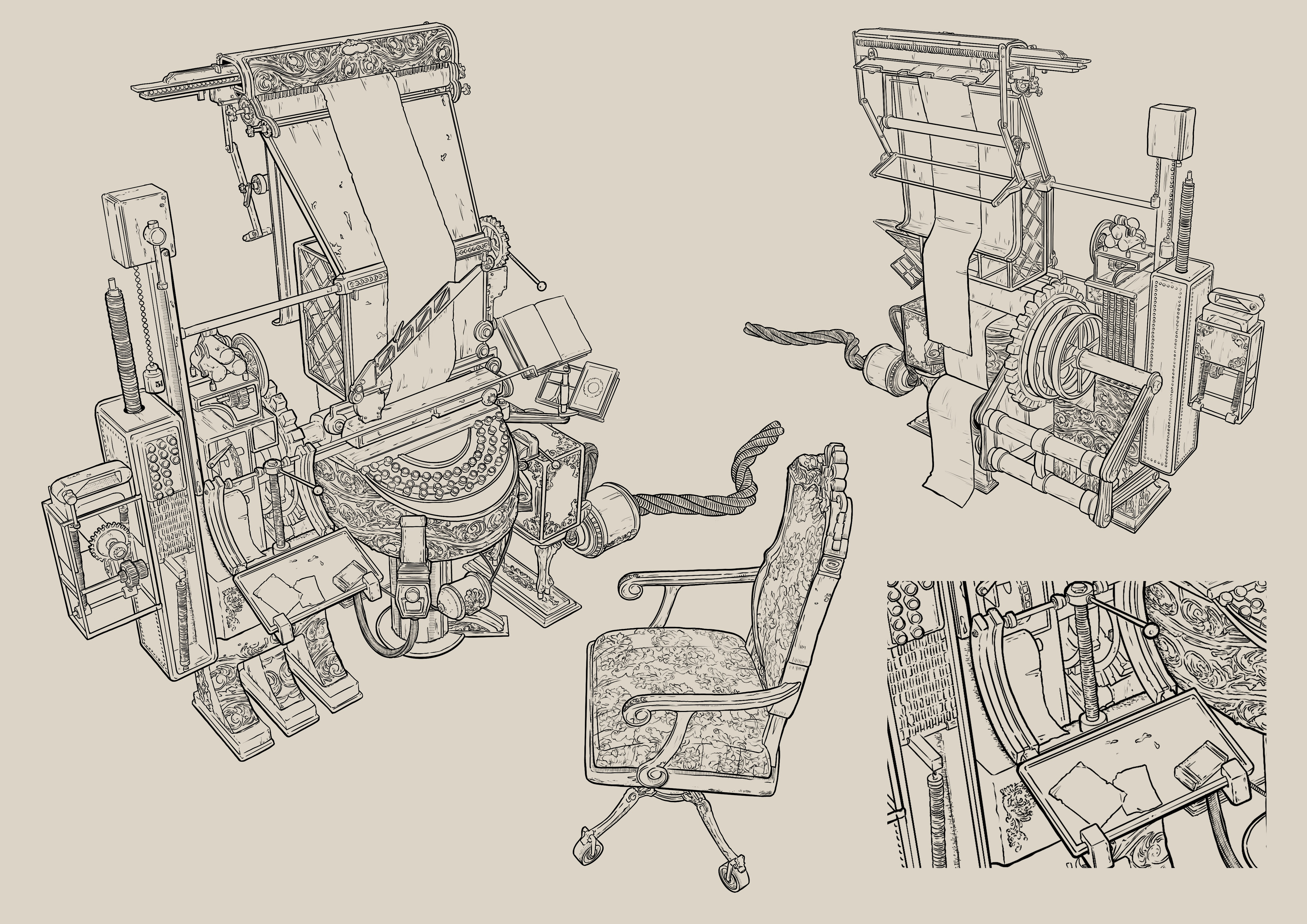 linework