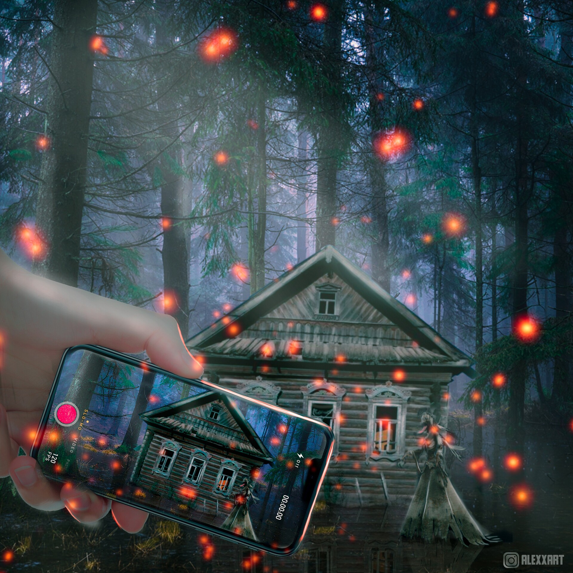 ArtStation - Ghost in the phone