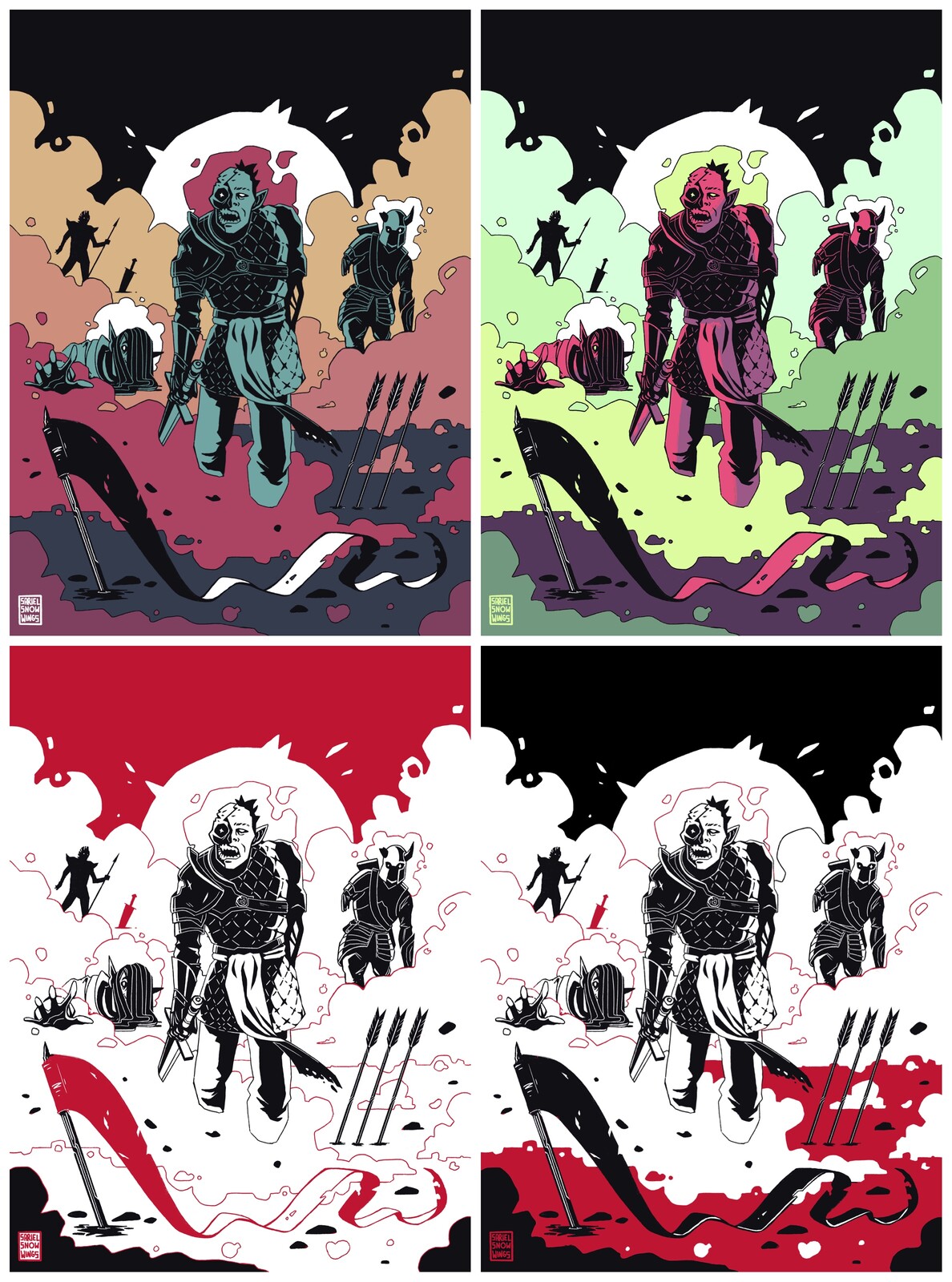Colour variations