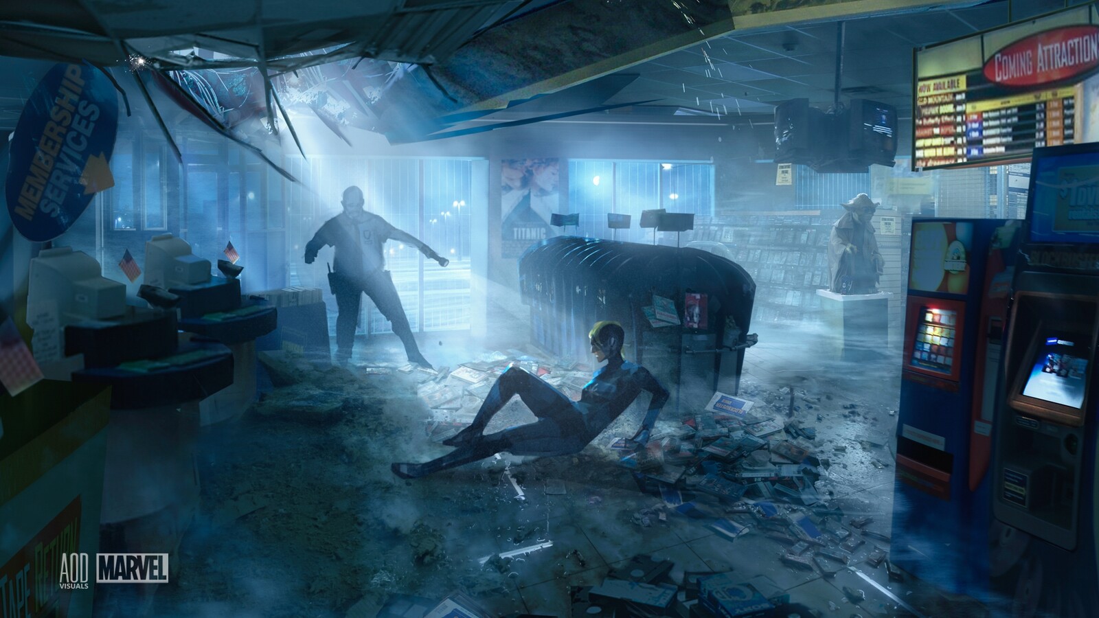 Blockbuster - Interior