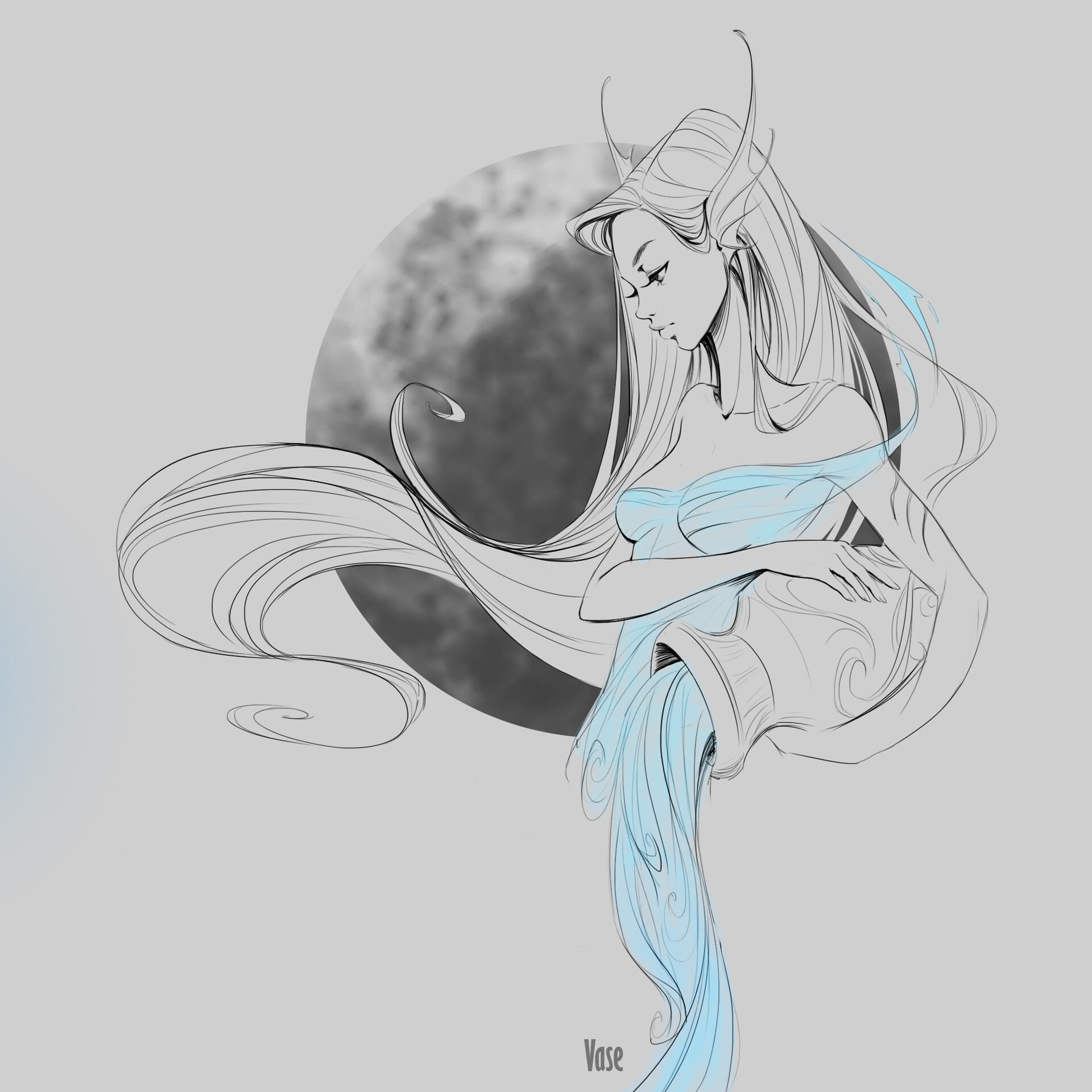 Artstation - Sketch From Keywork