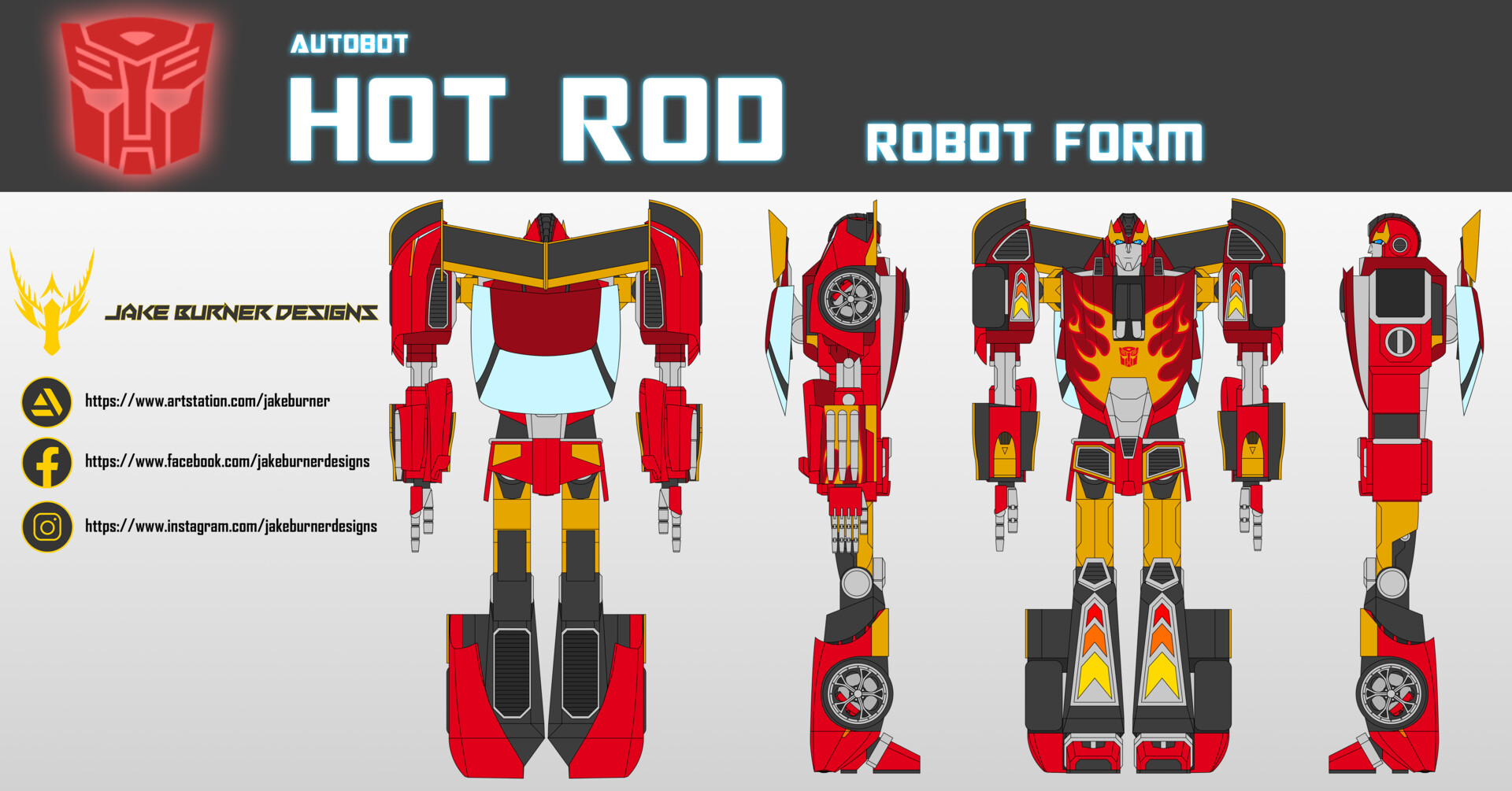 Transformers robots in shop disguise hot rod