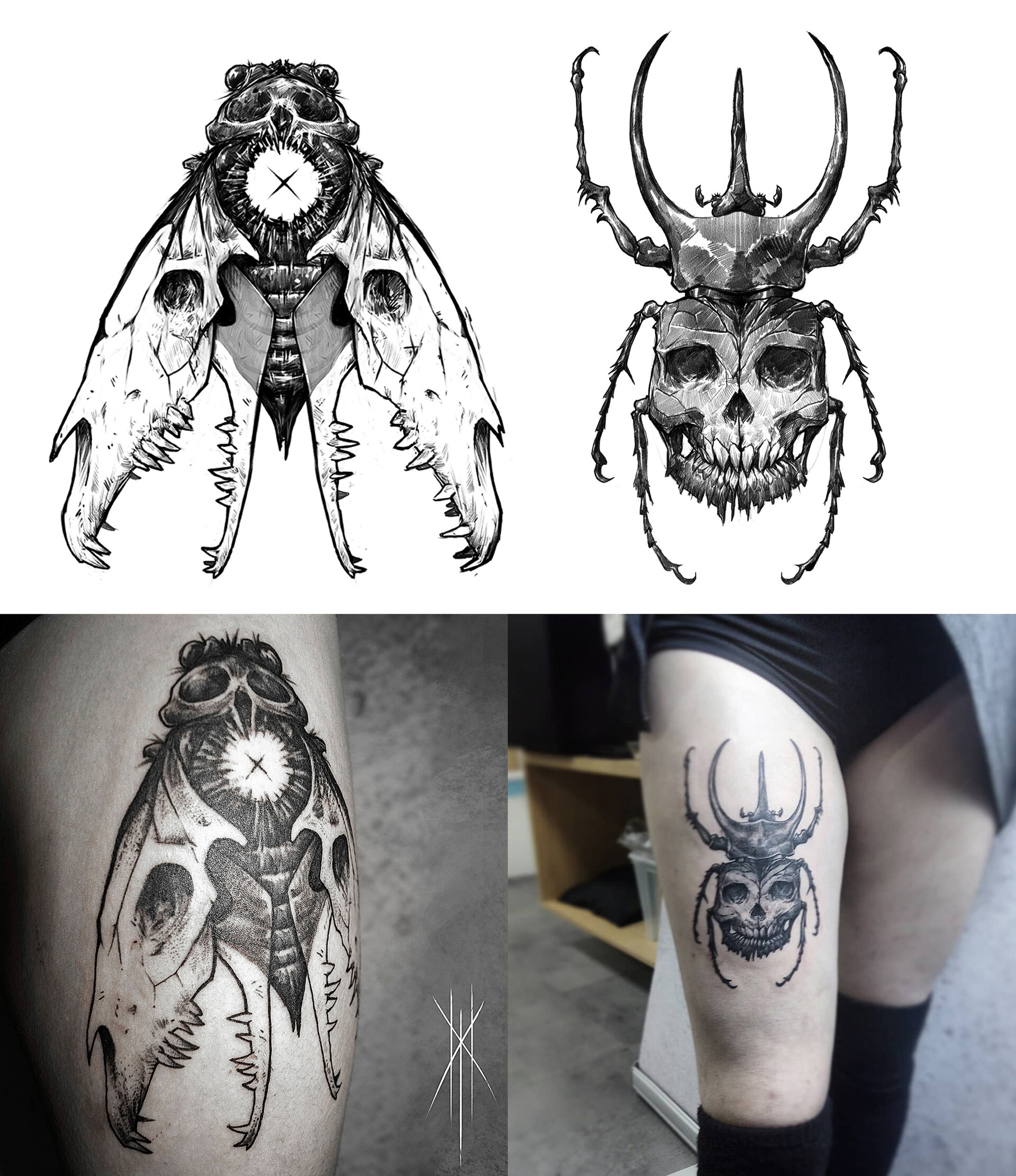 ArtStation - Tattoo Designs and Sketches