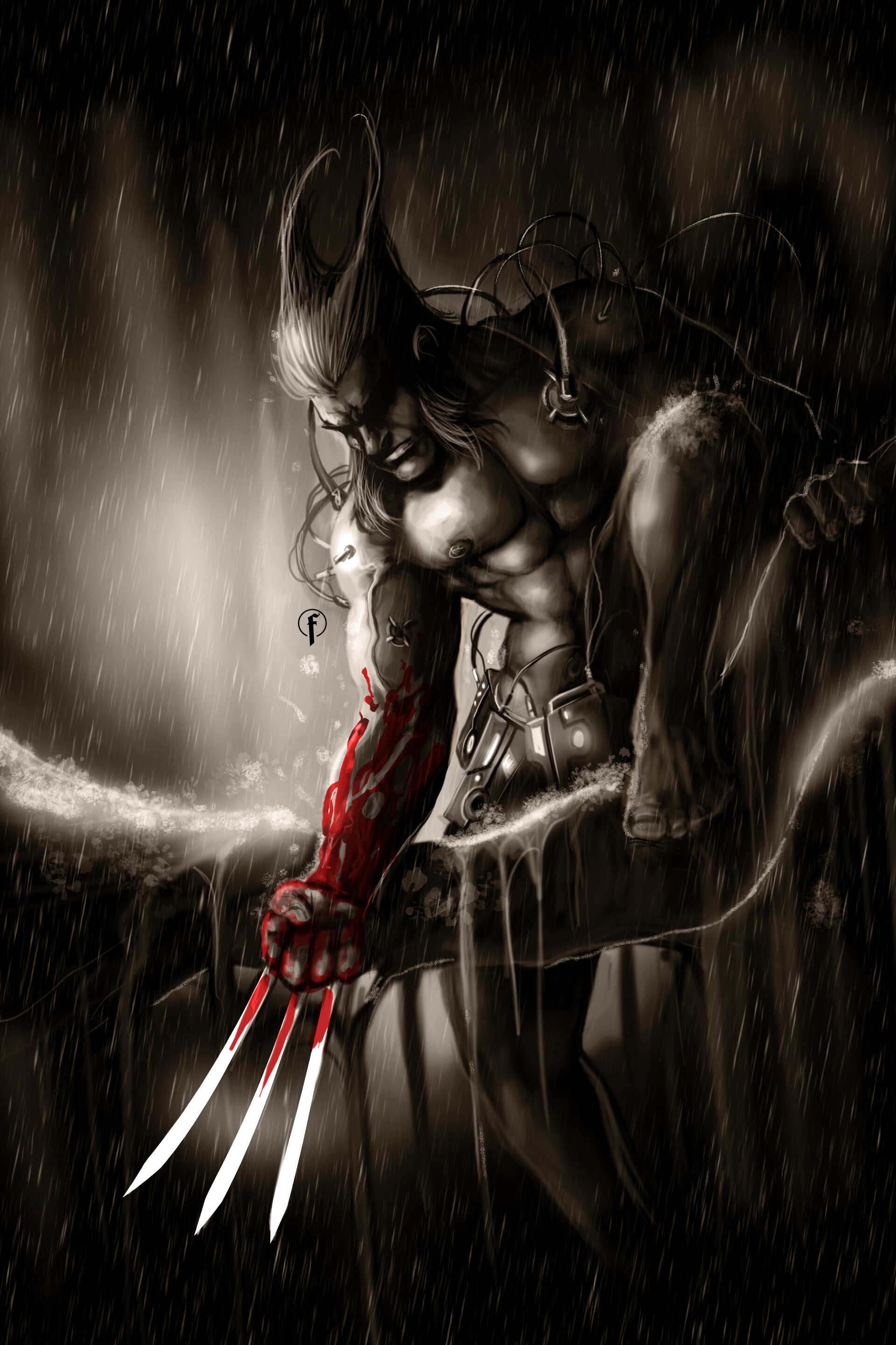 хищник против росомахи