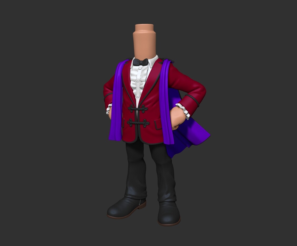 3rd Doctor Body with Cape