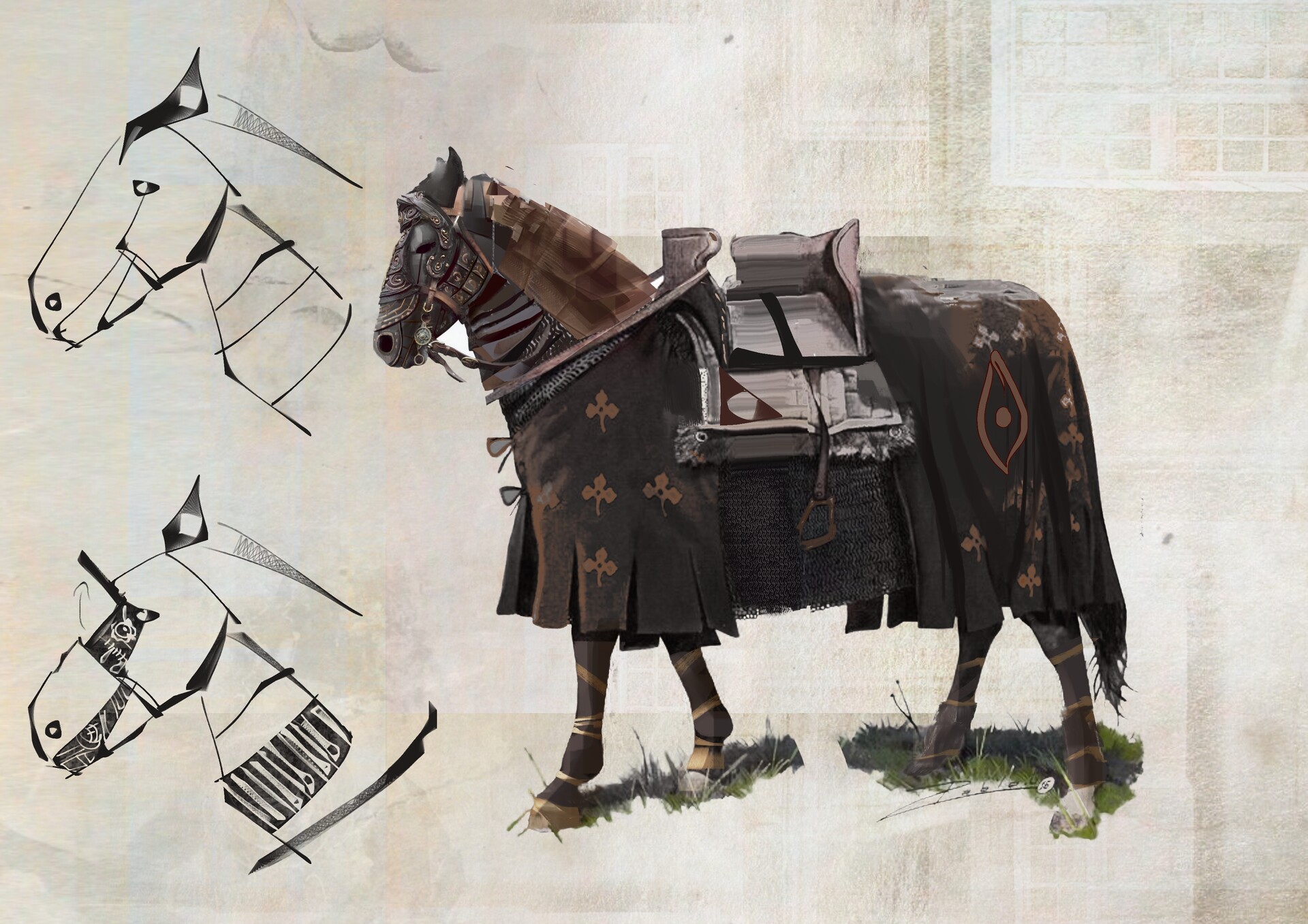 ArtStation - A horse! A horse! My kingdom for a horse!