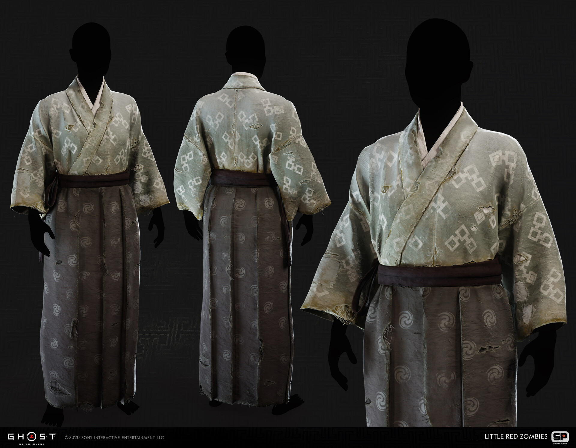 LITTLE RED ZOMBIES - GHOST OF TSUSHIMA - DLC NPCs