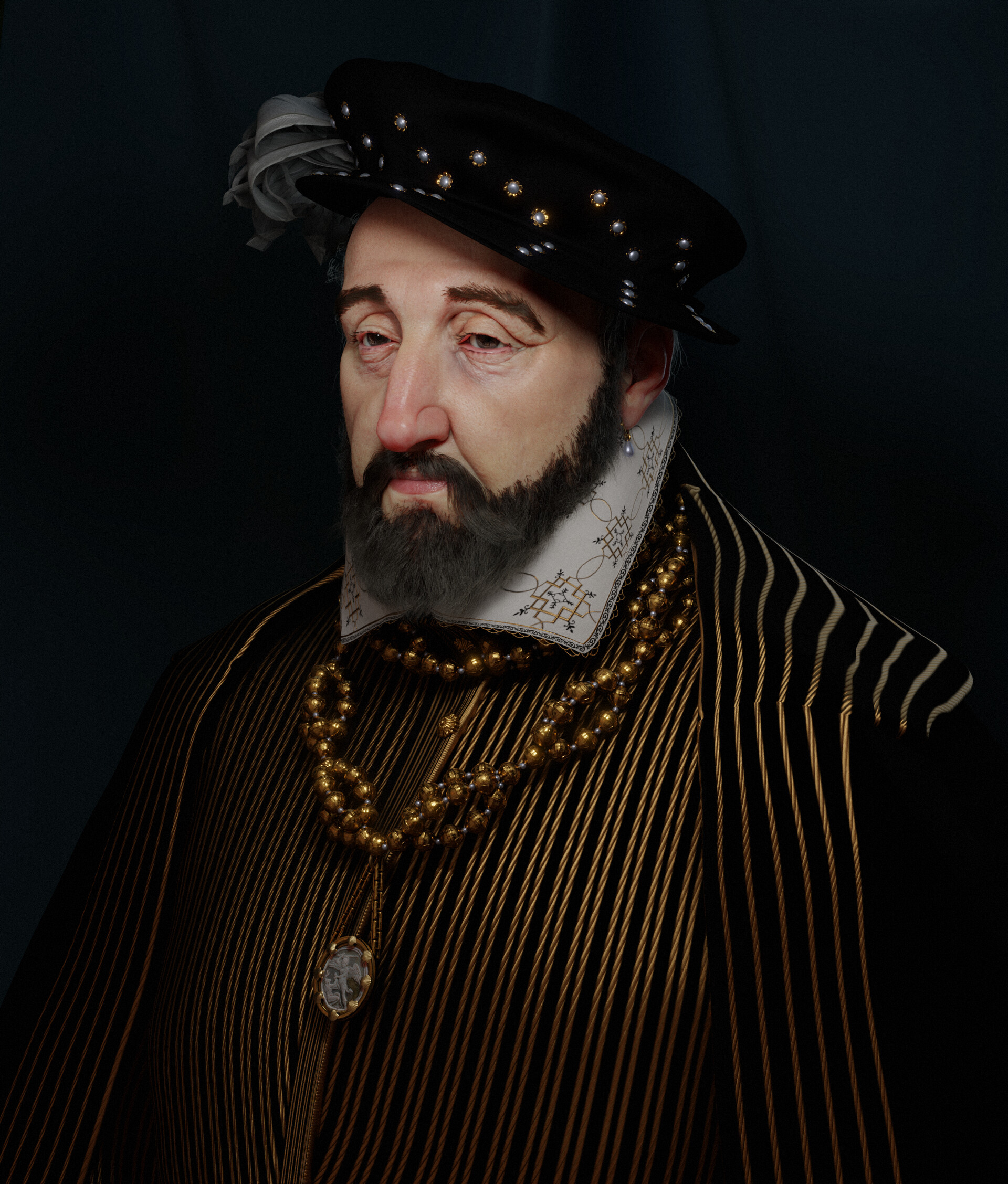 ArtStation - Henry II of France 1519 - 1559 v2