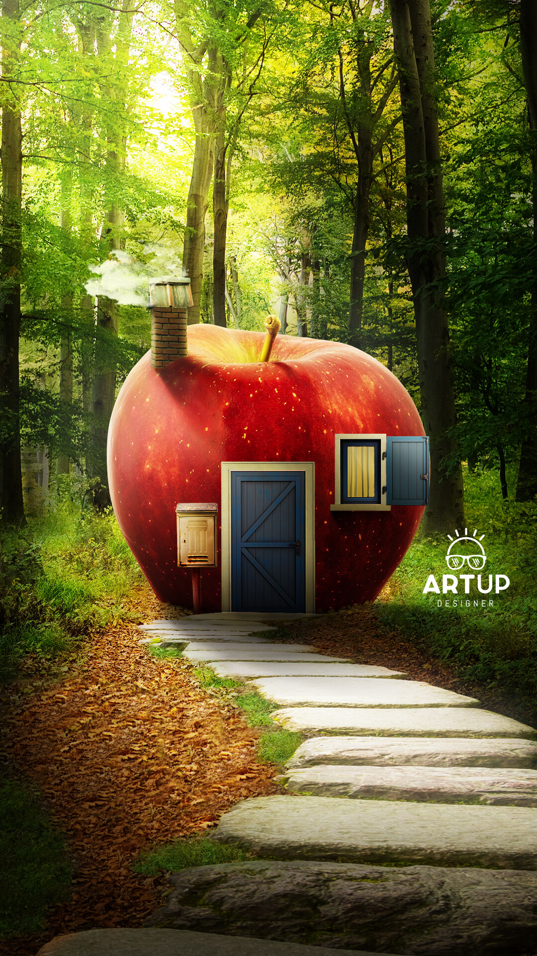 ArtStation Apple house