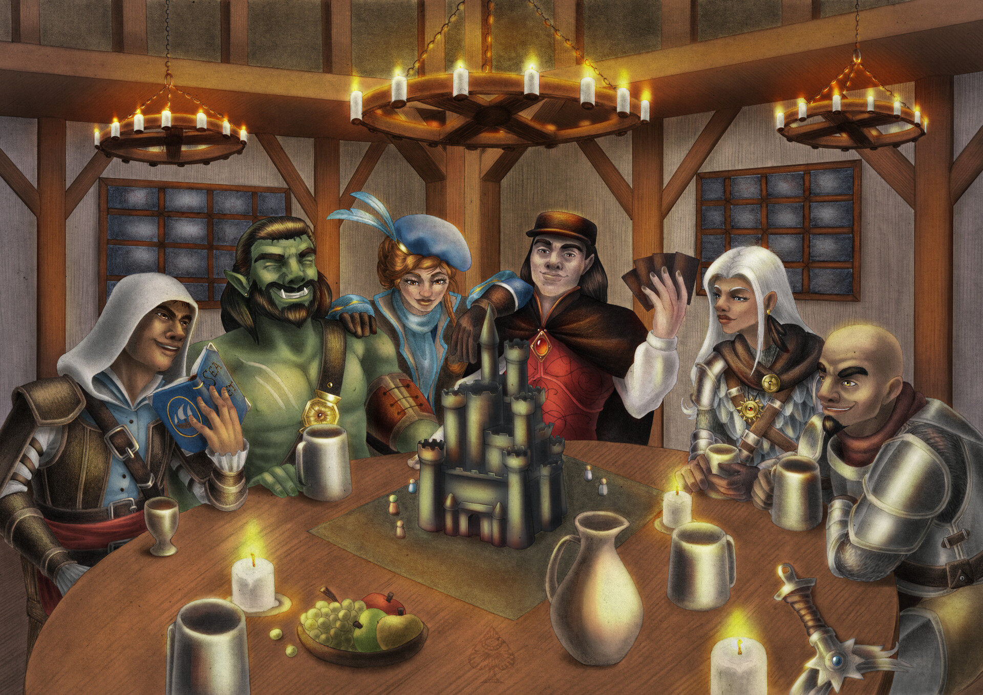 ArtStation - Curse of strahd party poster