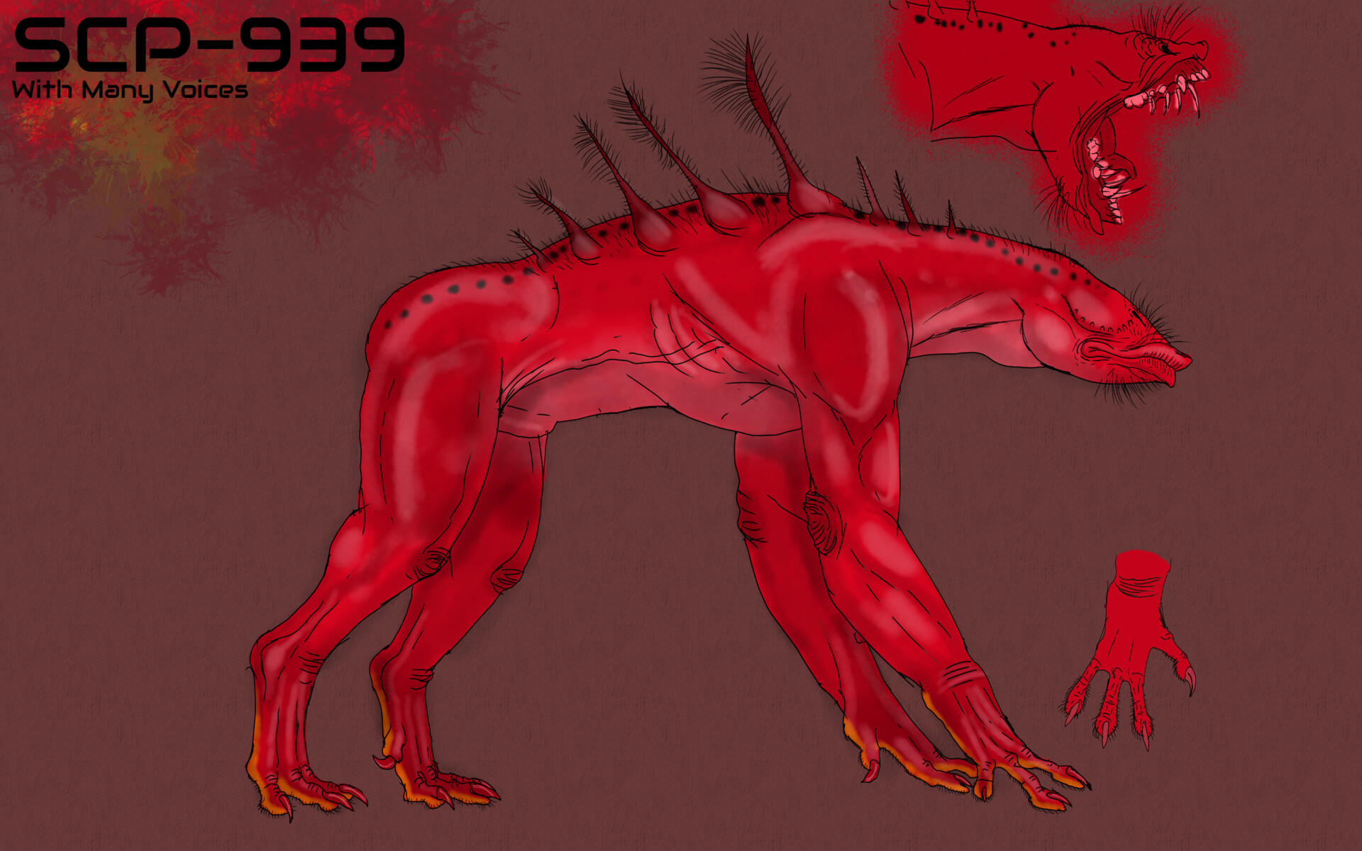 Kenneth Crooker - SCP Foundation Creature Designs
