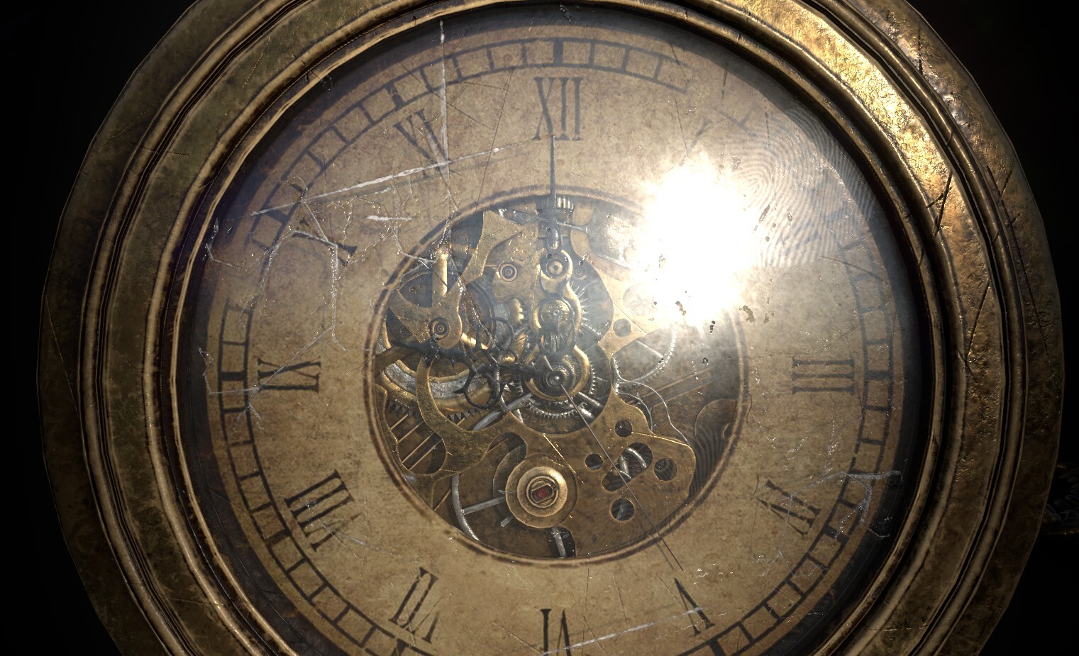 Close up of the inner Mechanism