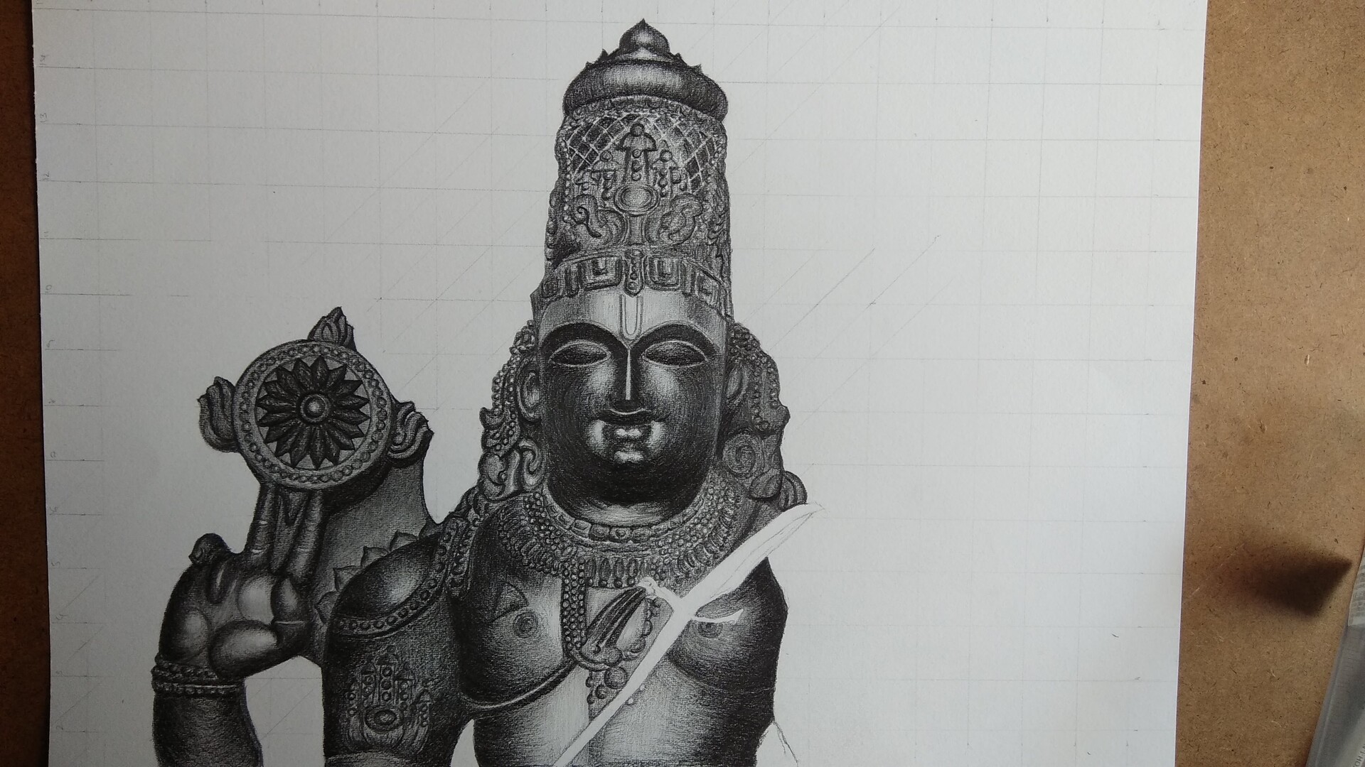 Art Gallery - Pencil Sketch of Tirupati Balaji... | Facebook