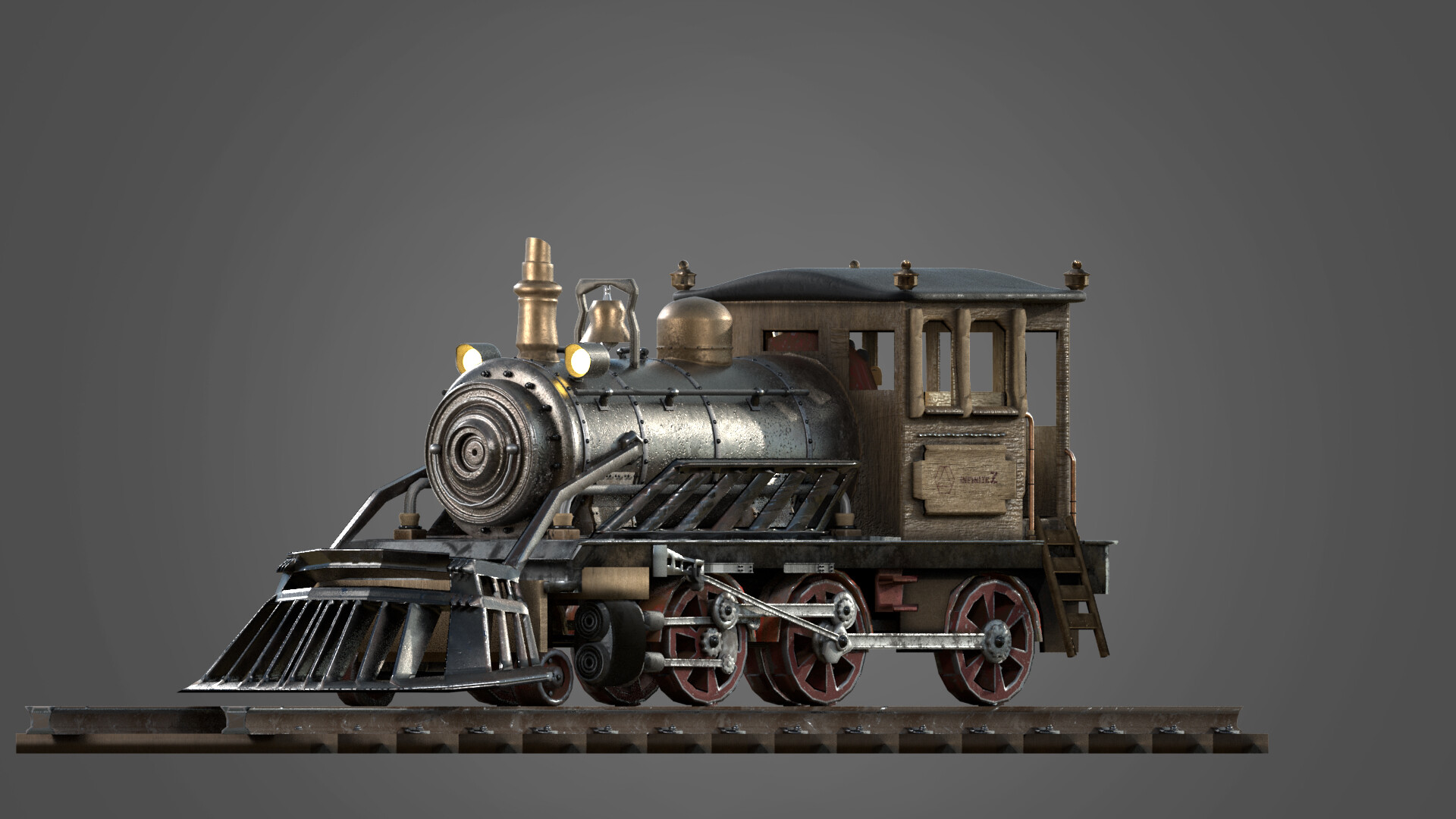 ArtStation - Steampunk Train