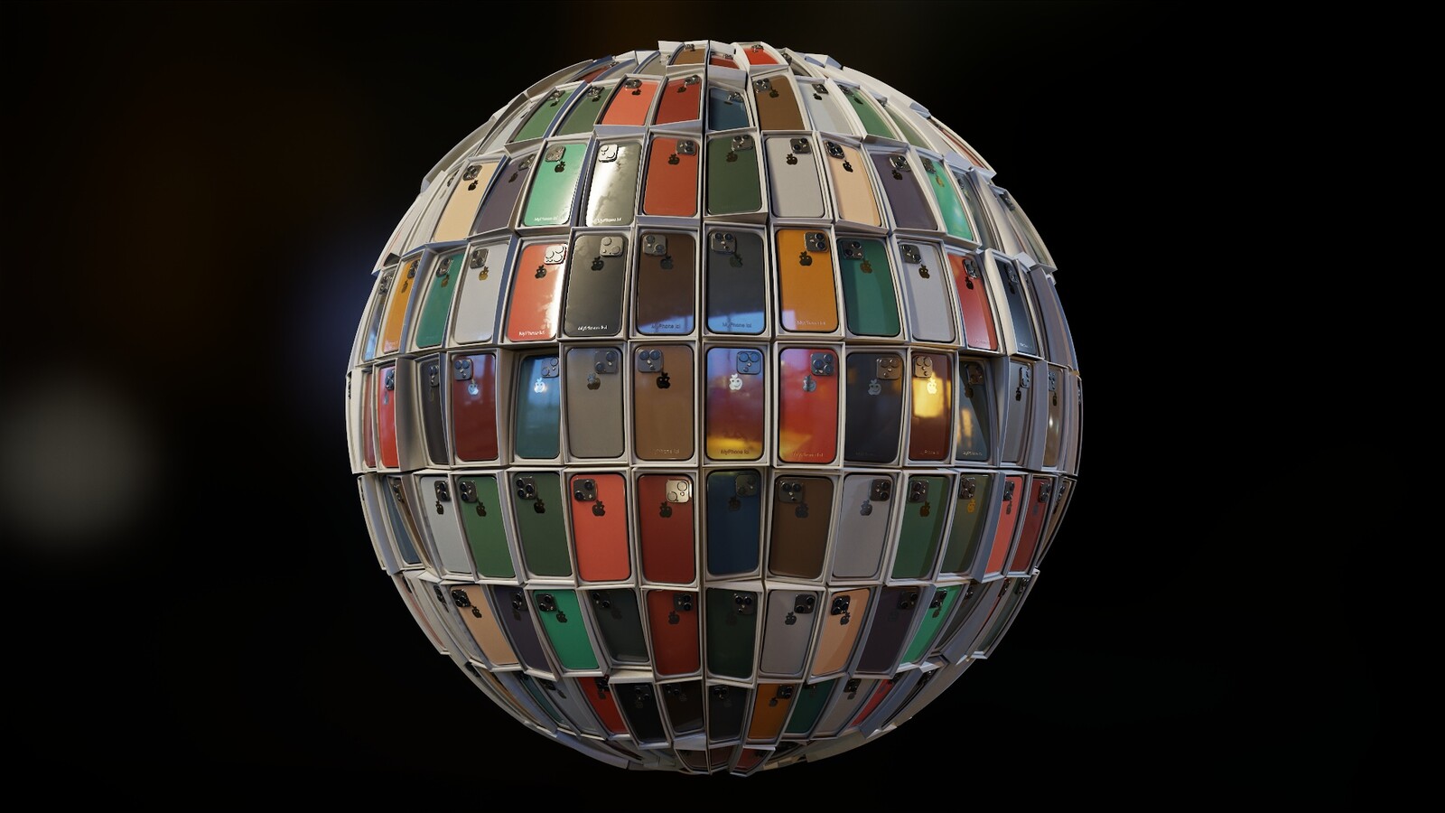 Smart phone tiles practice