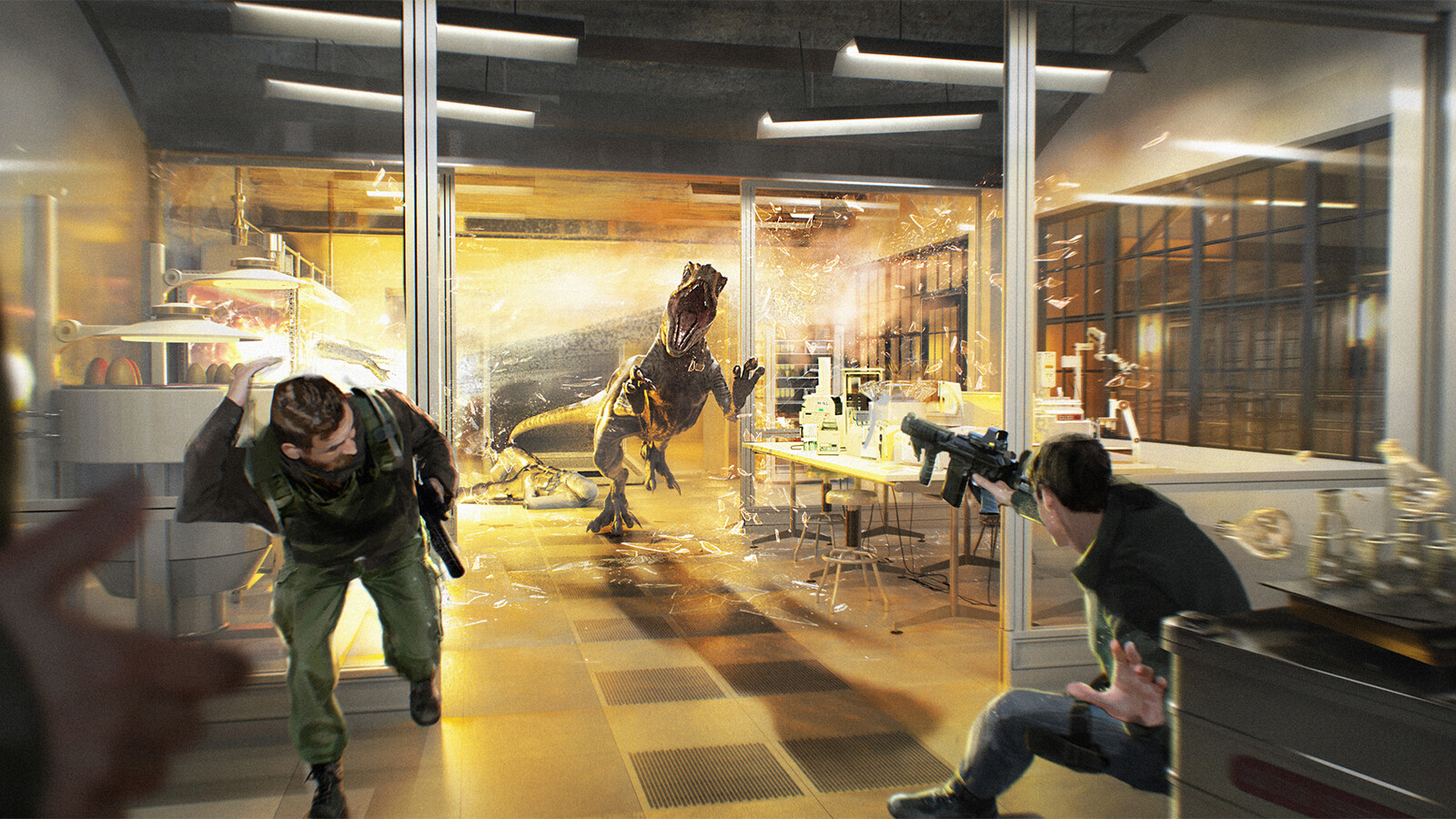 Designing Interior Set for Action
