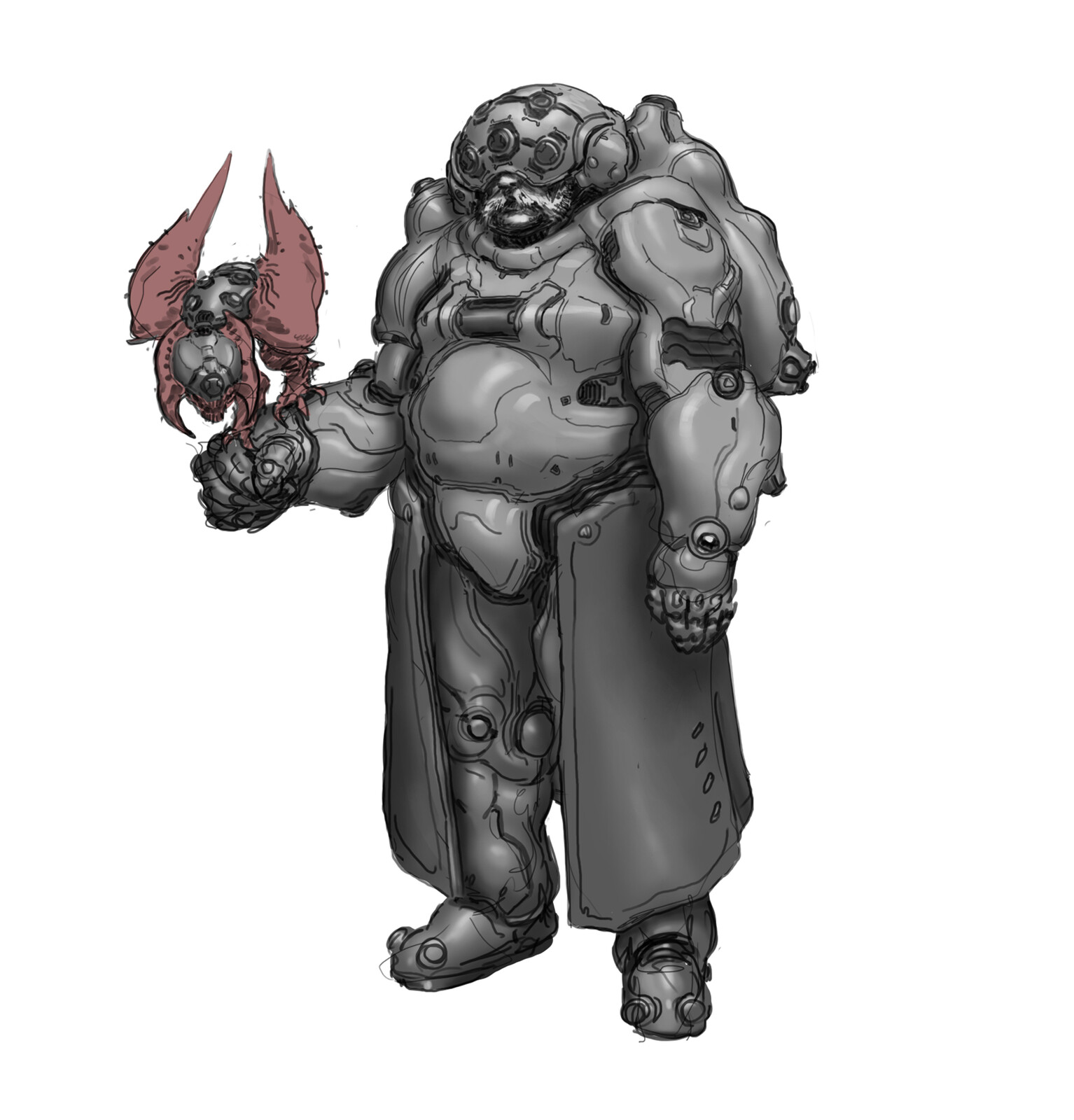 Thick armour is required to handle the creatures, whose claws can easily prove deadly.
